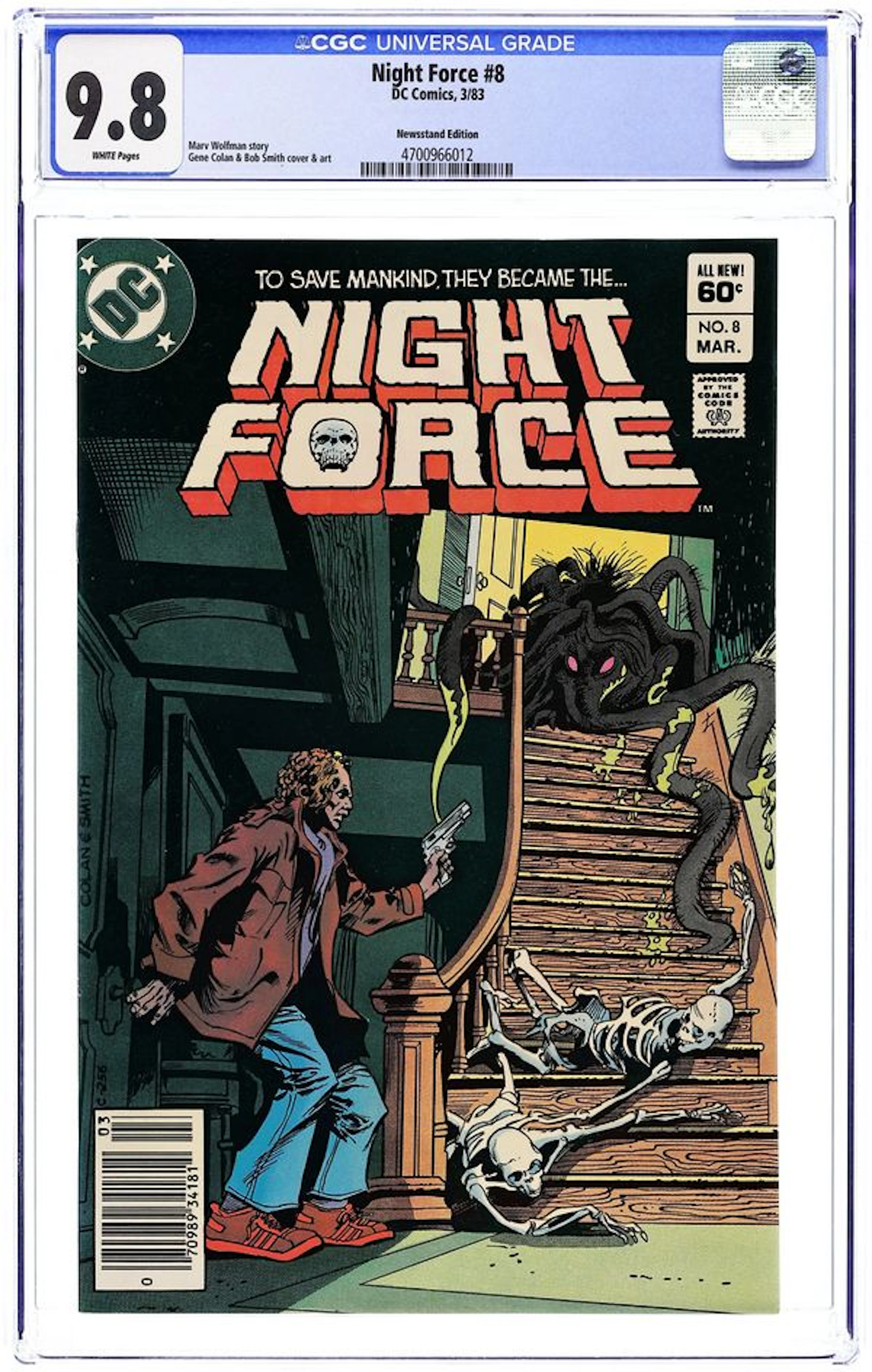 Night Force (1982 1st Series) 8N CGC 9.8