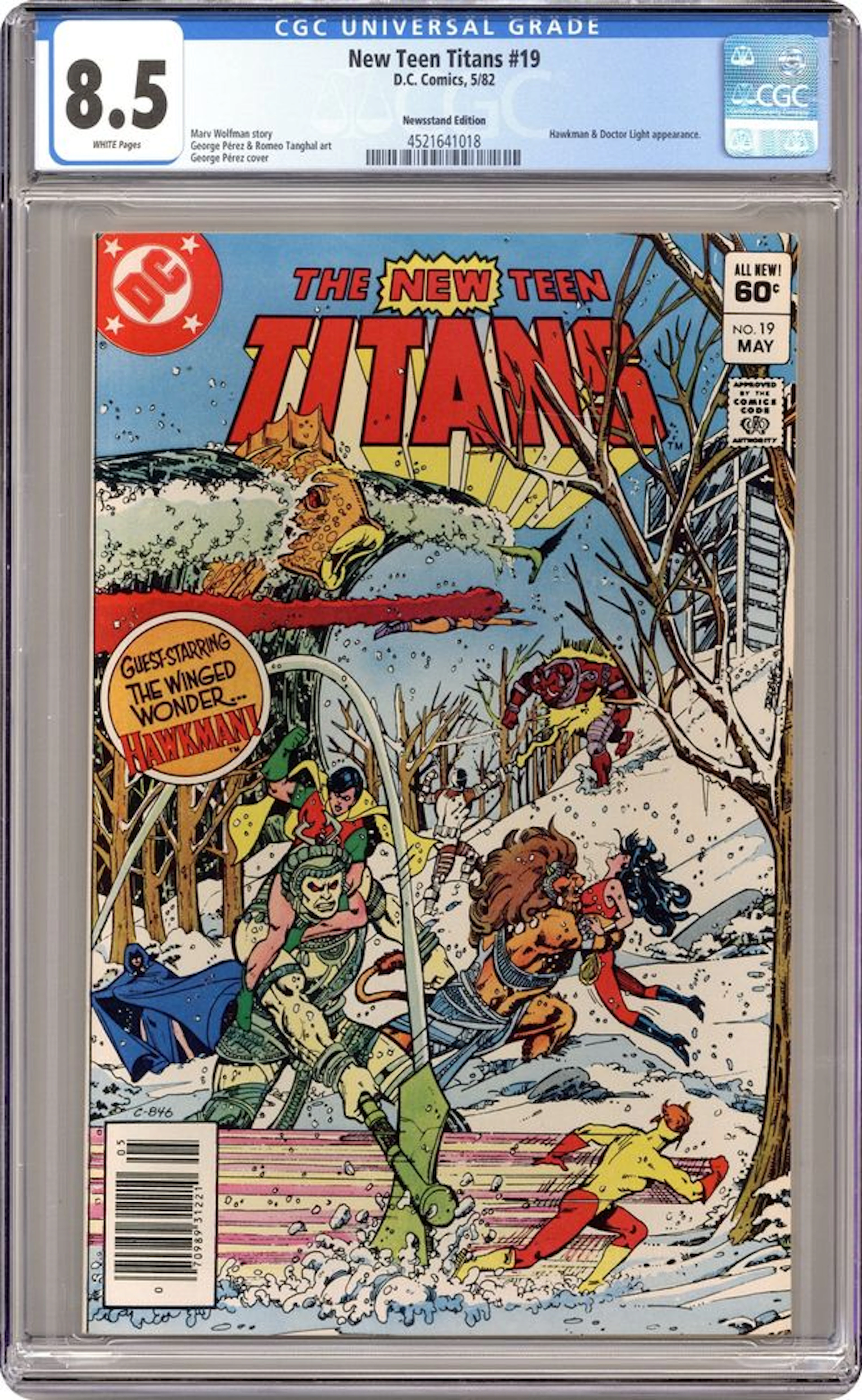New Teen Titans (1980) (Tales of ...) 19N CGC 8.5