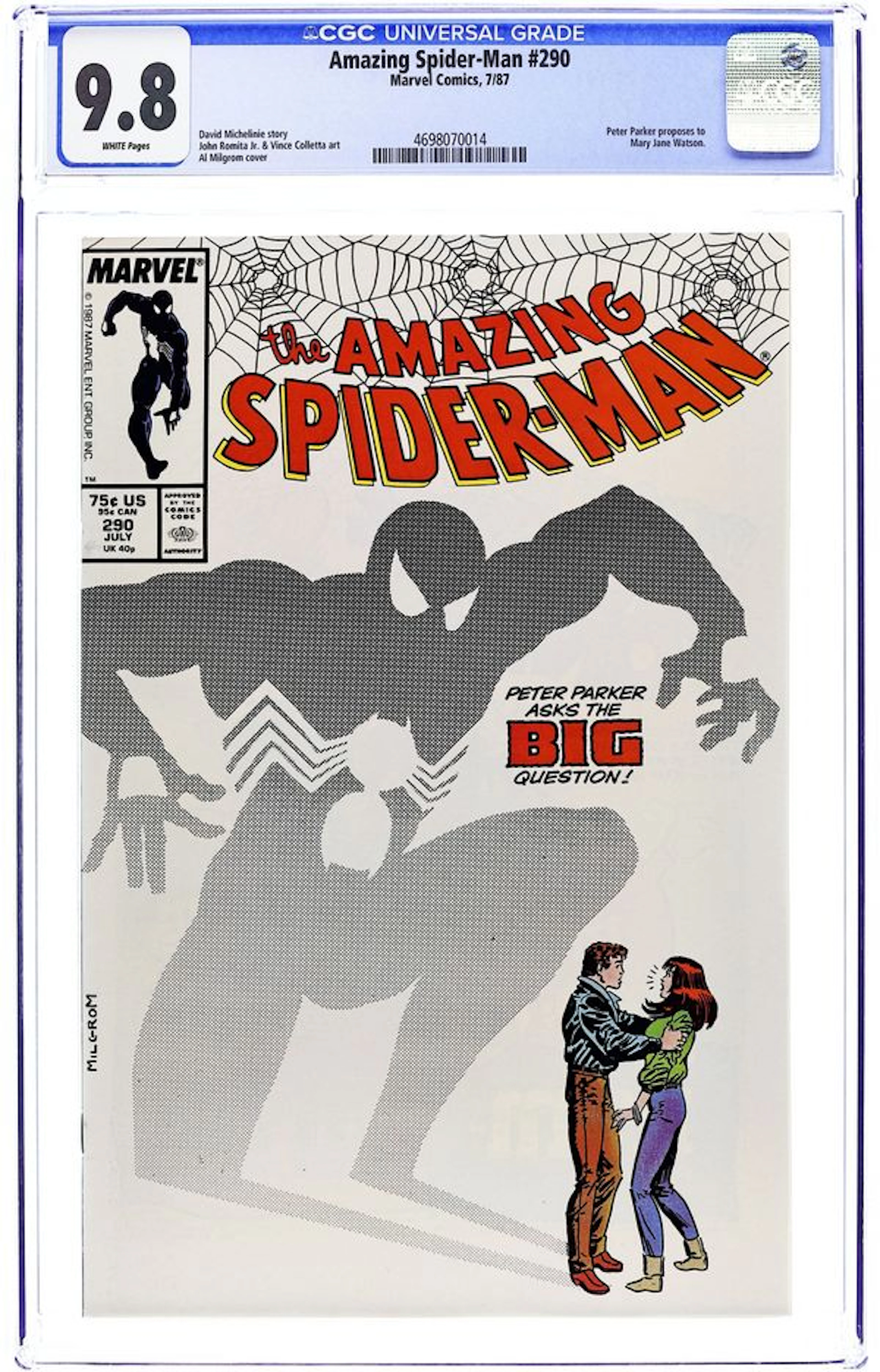 Amazing Spider-Man (1963 1st Series) 290 CGC 9.8