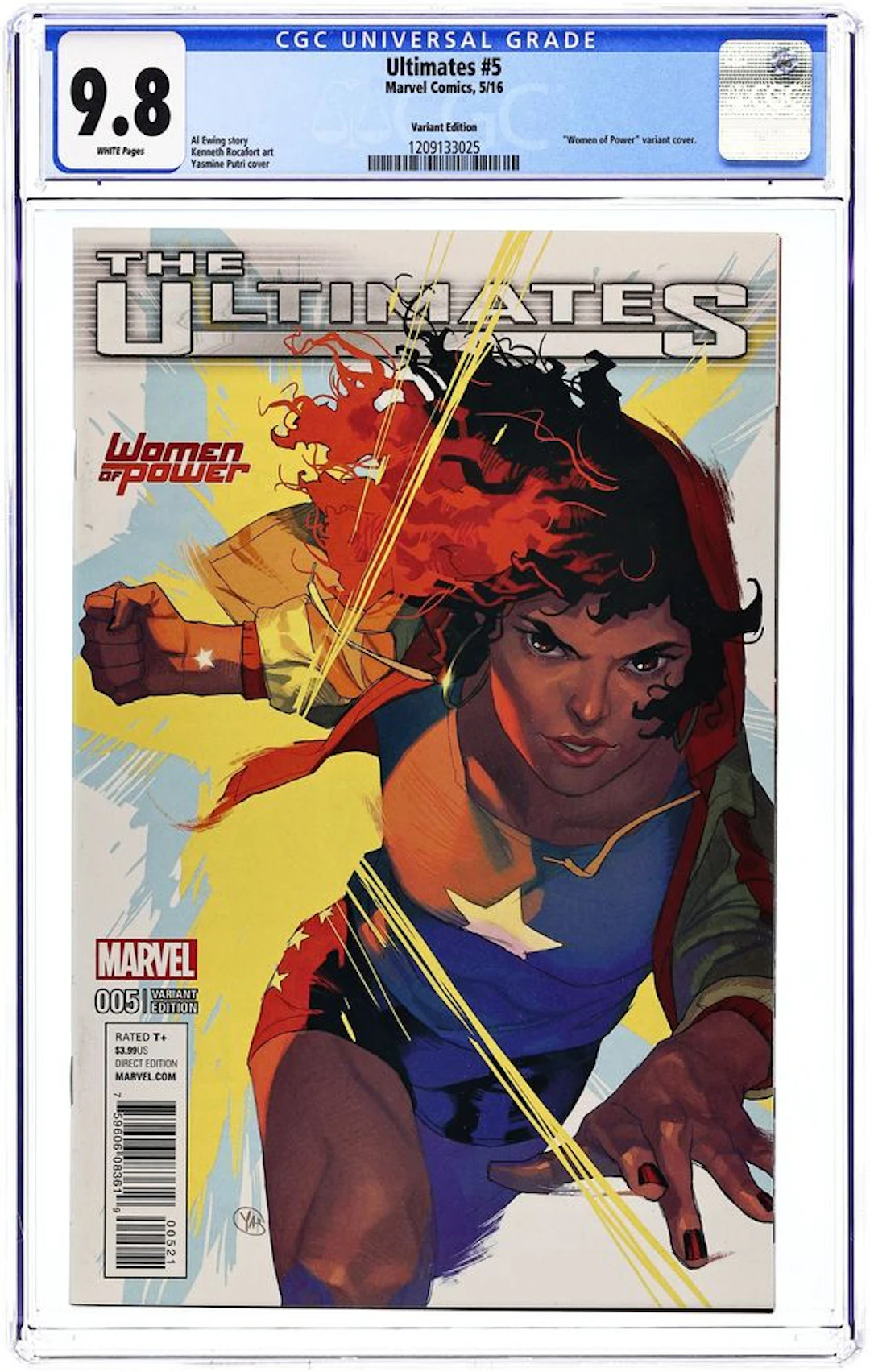 Ultimates (2015 Marvel) 5B CGC 9.8