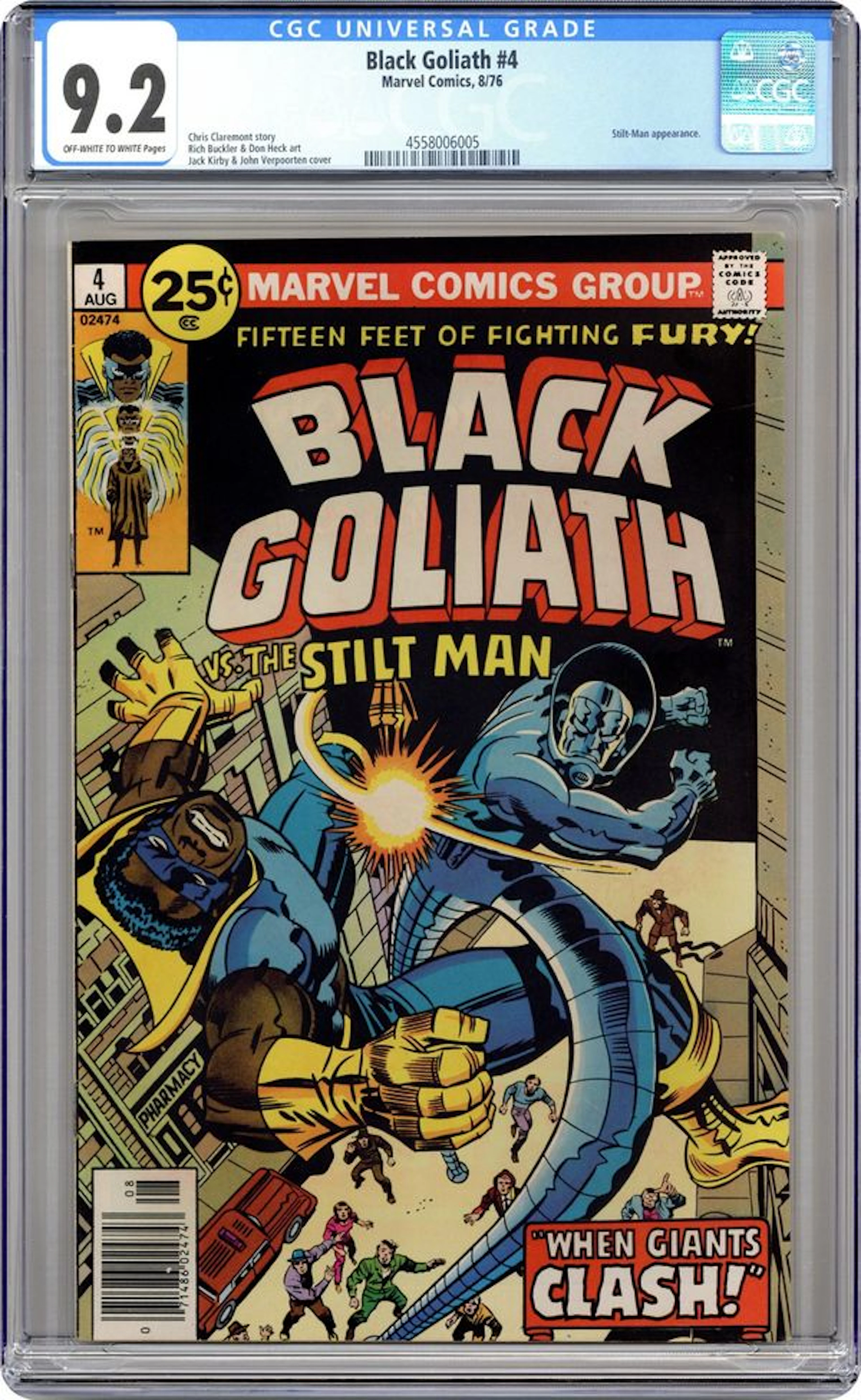 Black Goliath (1976 Marvel) 4 CGC 9.2