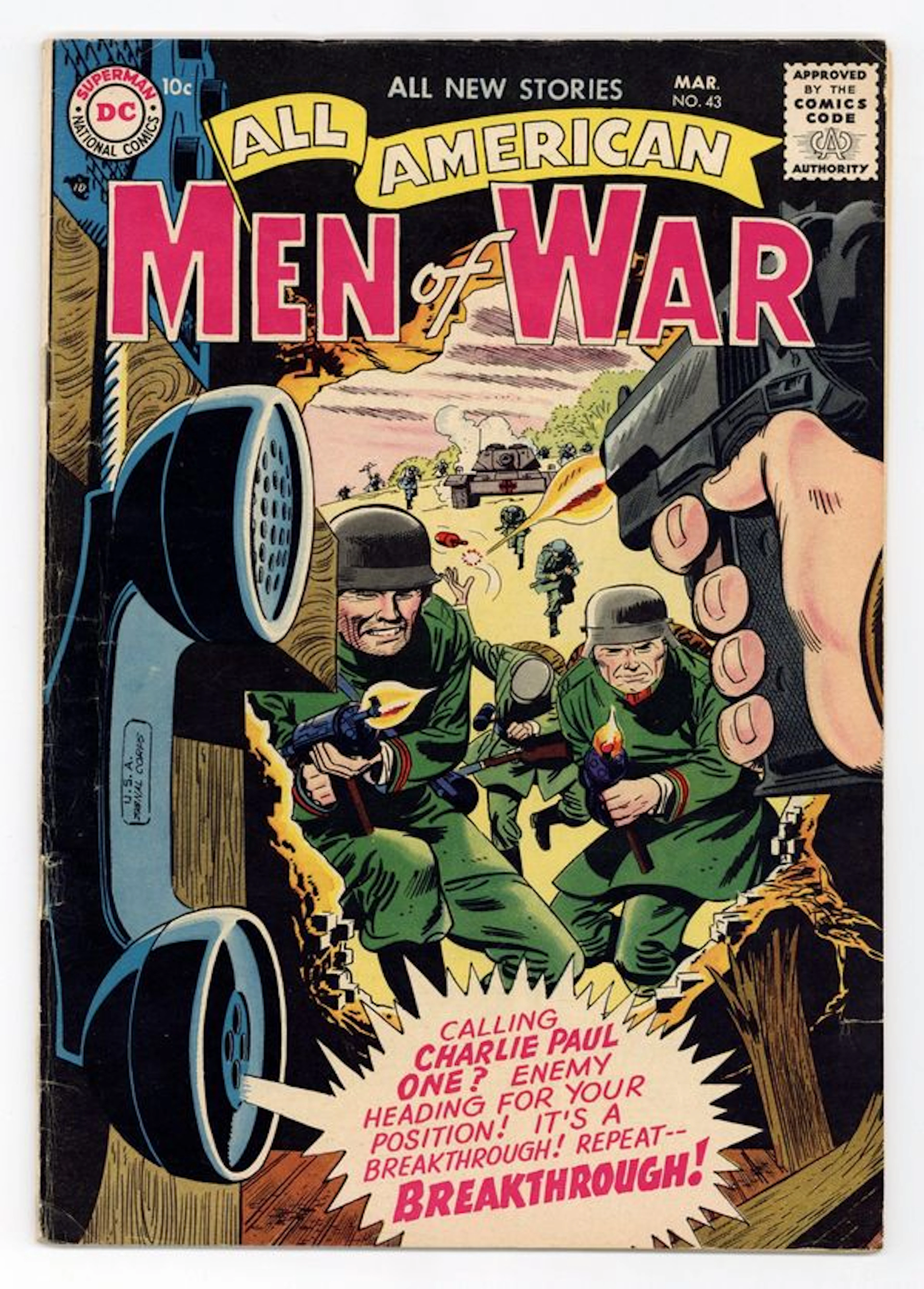 All American Men of War (1952) 43 VG 4.0