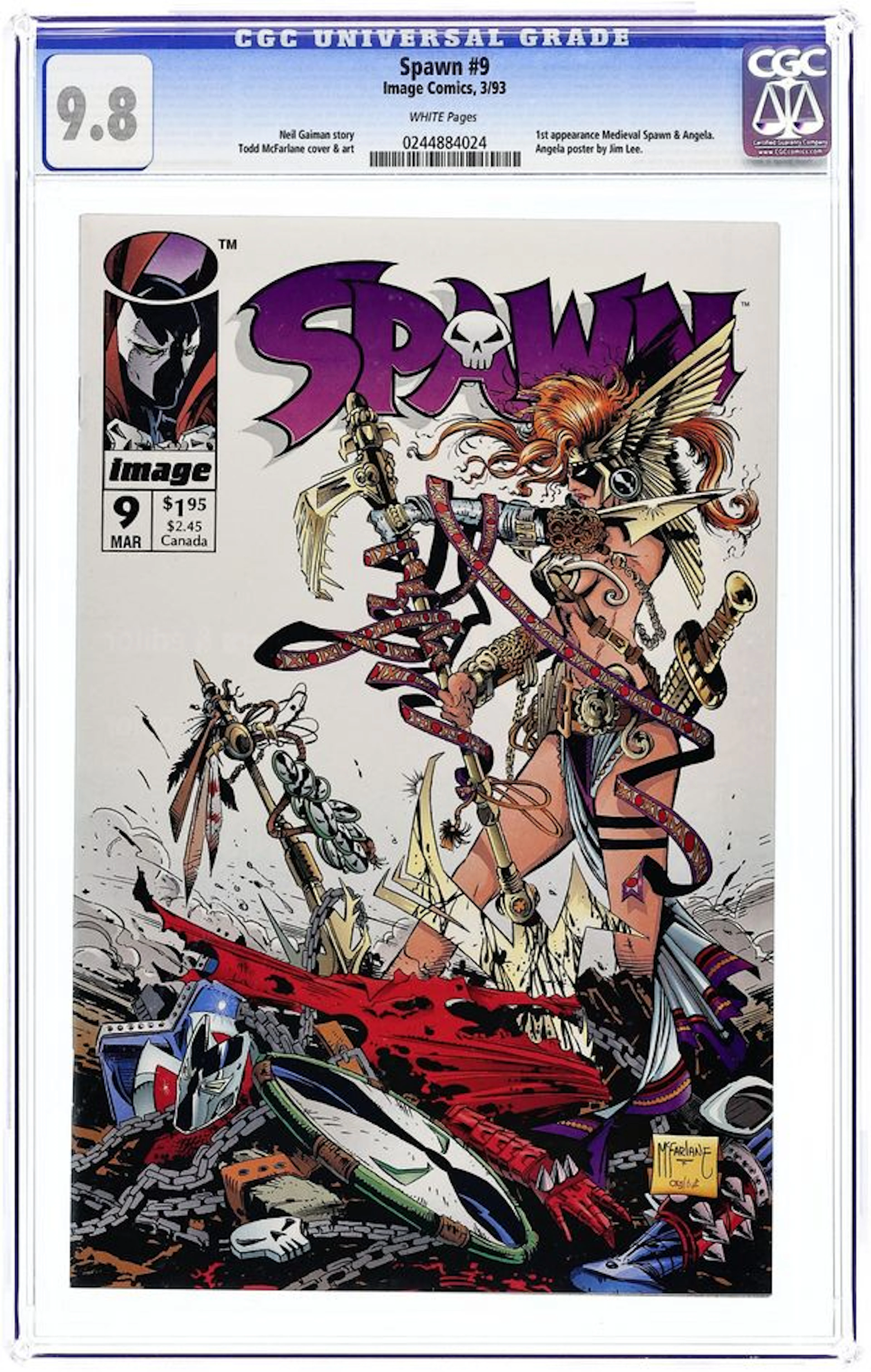 Spawn (1992 Image) 9D CGC 9.8