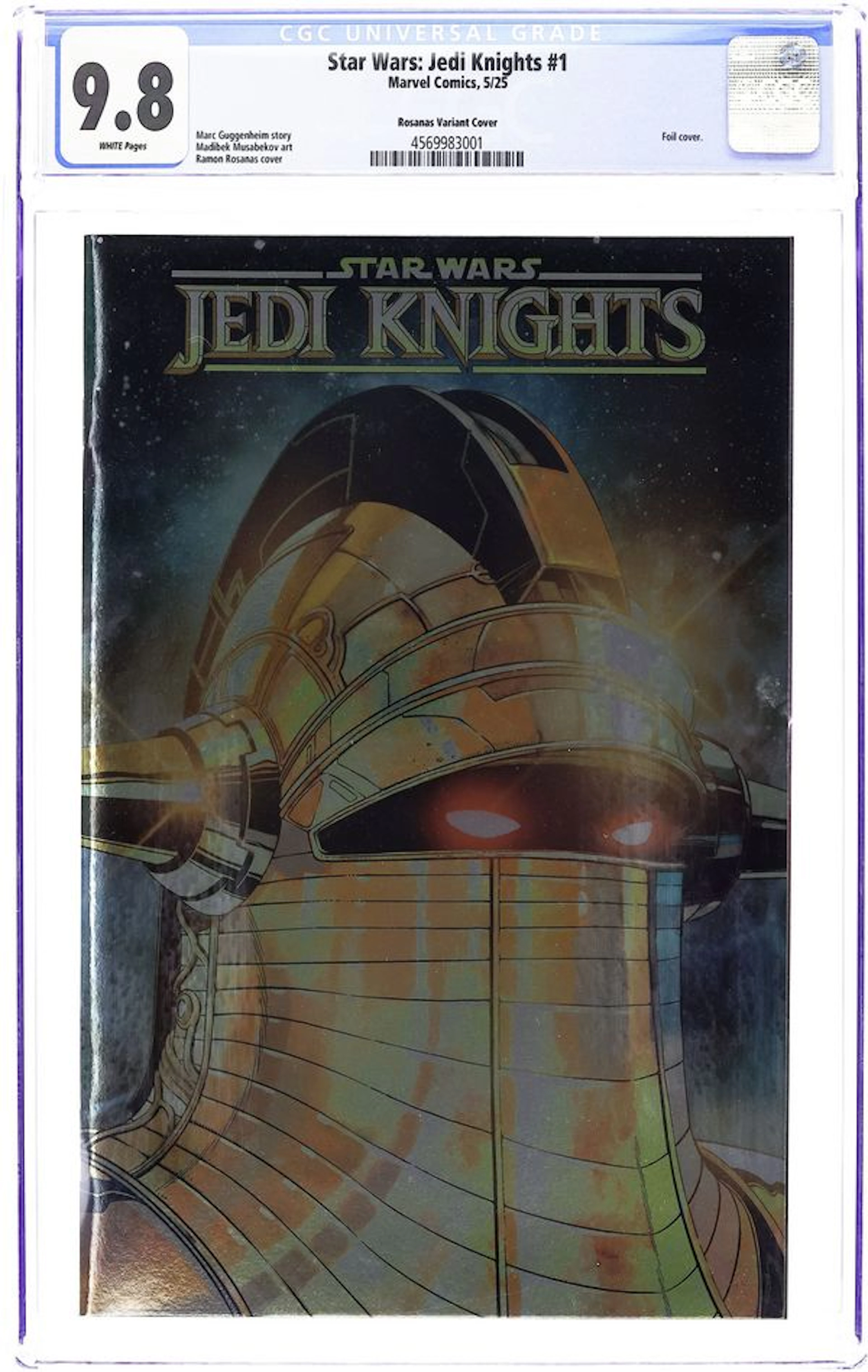 Star Wars Jedi Knights (2025 Marvel) 1G CGC 9.8