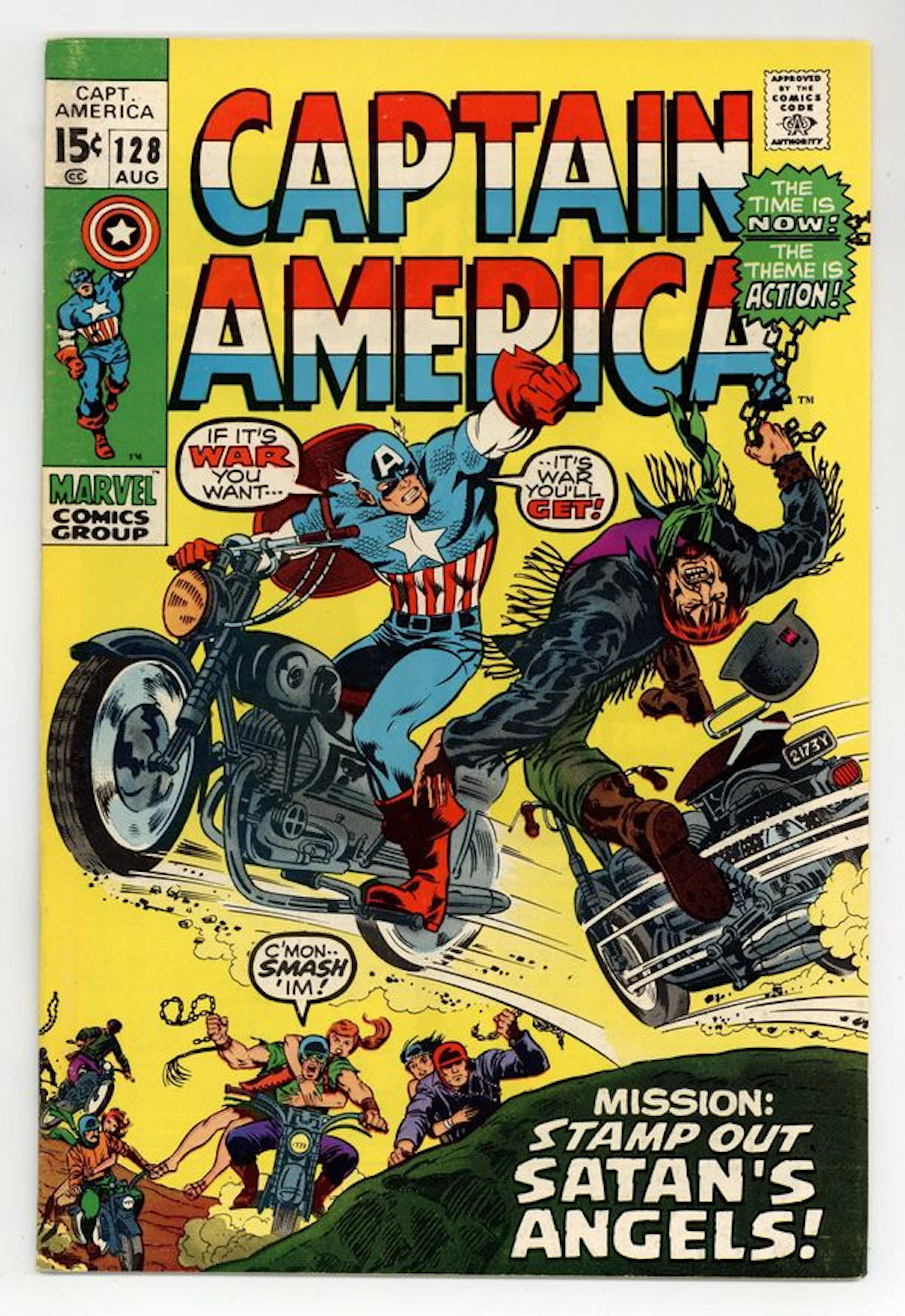 Captain America (1968 1st Series) 128 VG 4.0