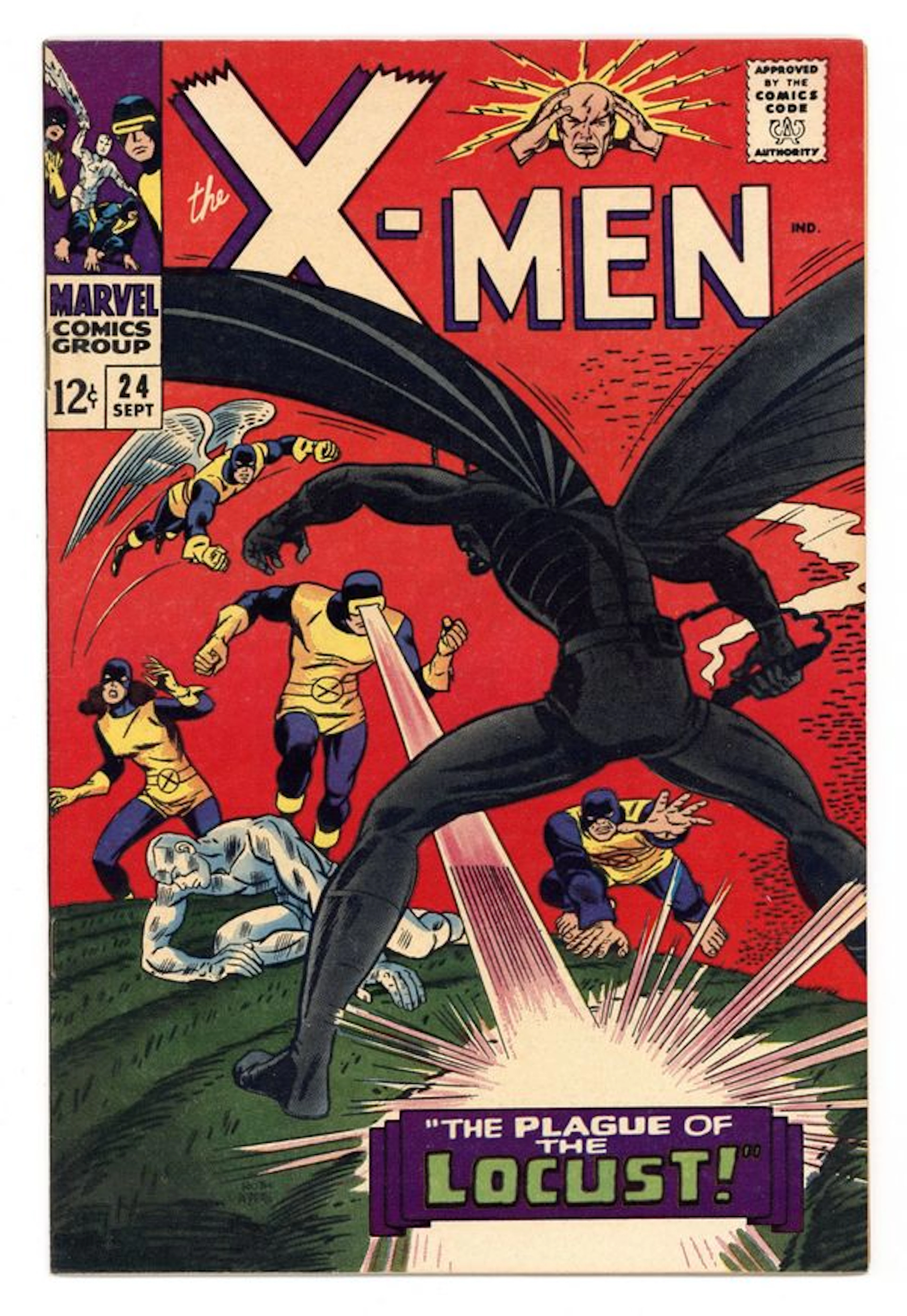 Uncanny X-Men (1963 1st Series) 24 FN+ 6.5 (R)