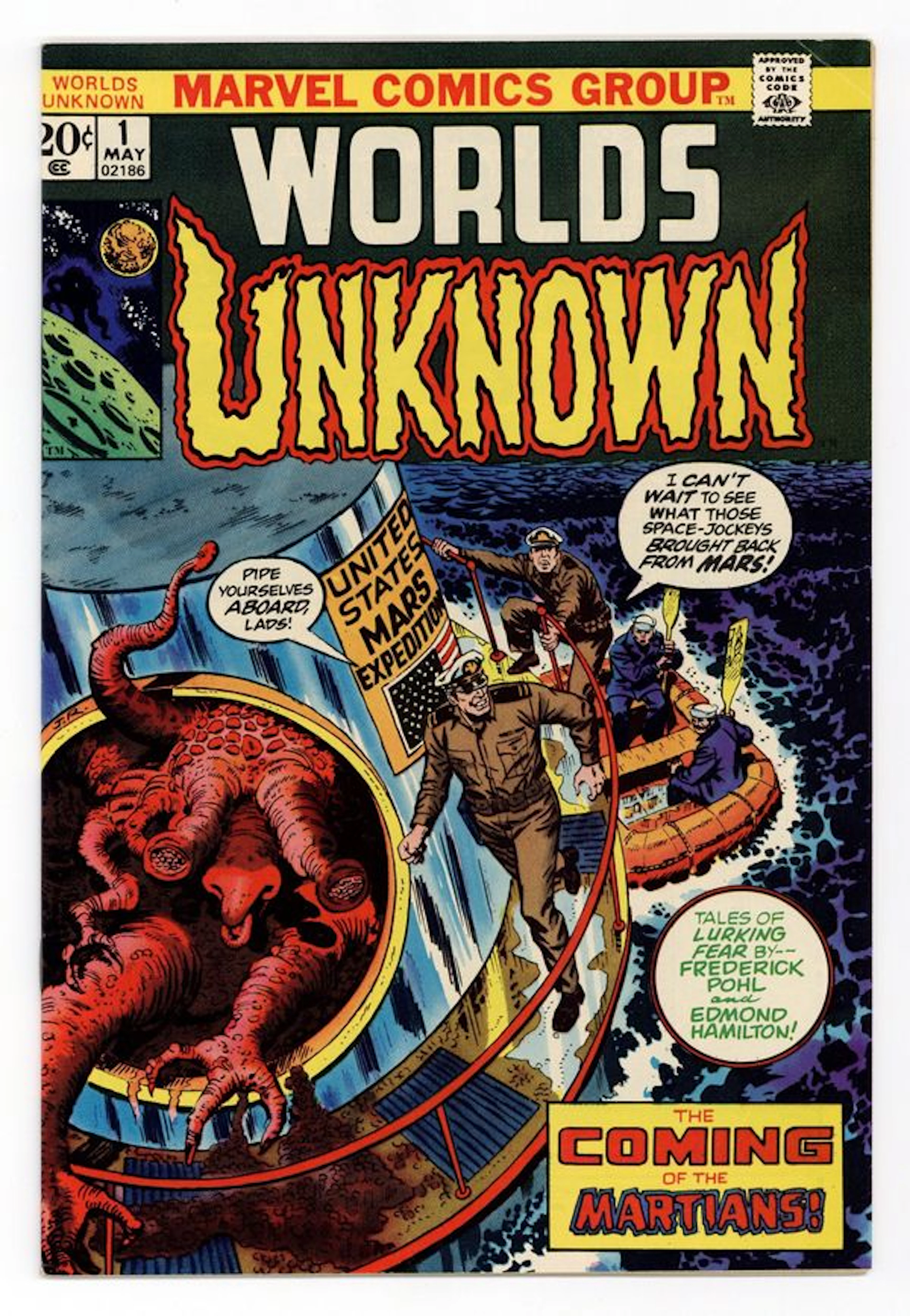 Worlds Unknown (1973 Marvel) 1 FN- 5.5