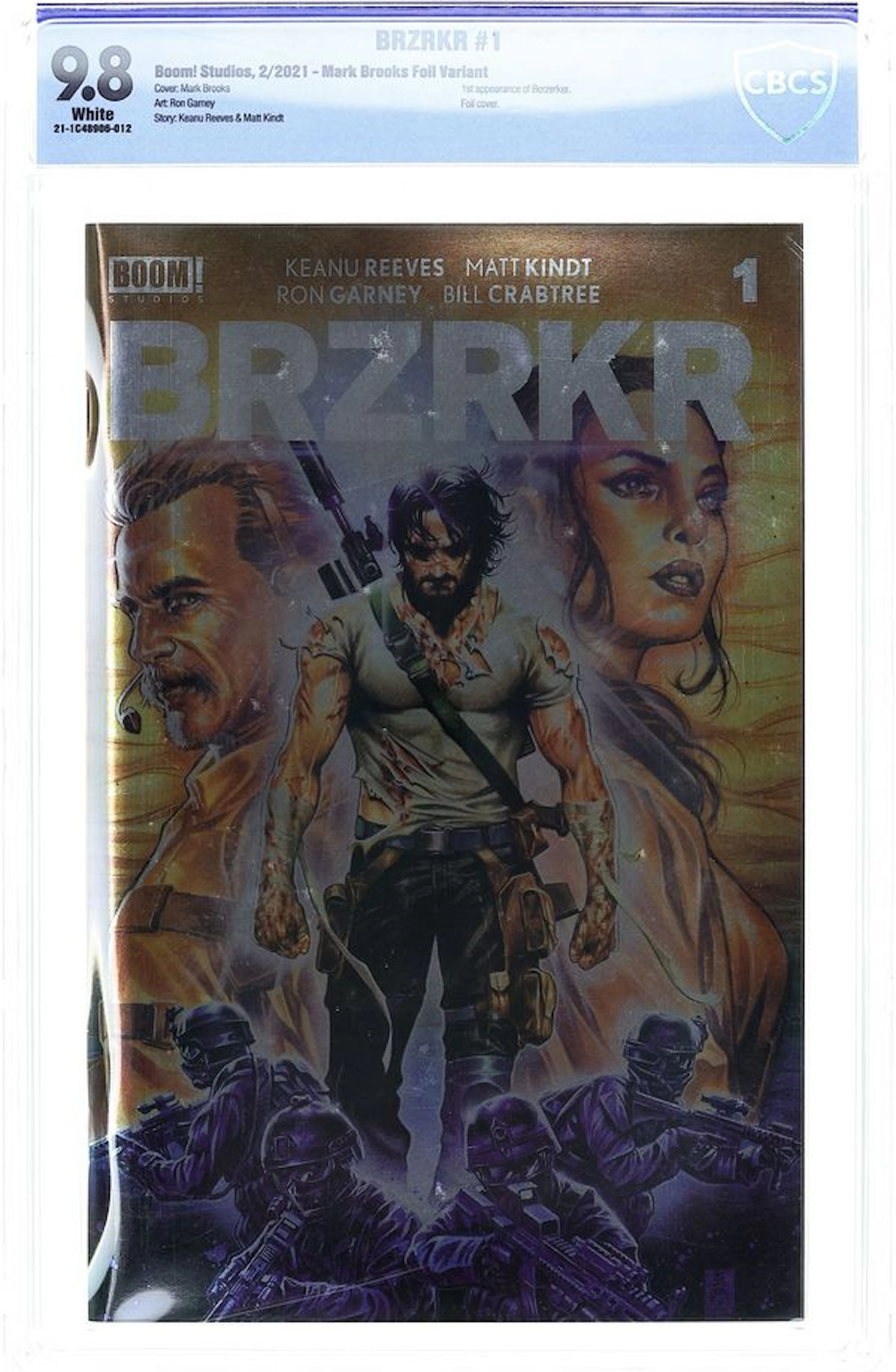 Brzrkr (2021 Boom) 1D CBCS 9.8