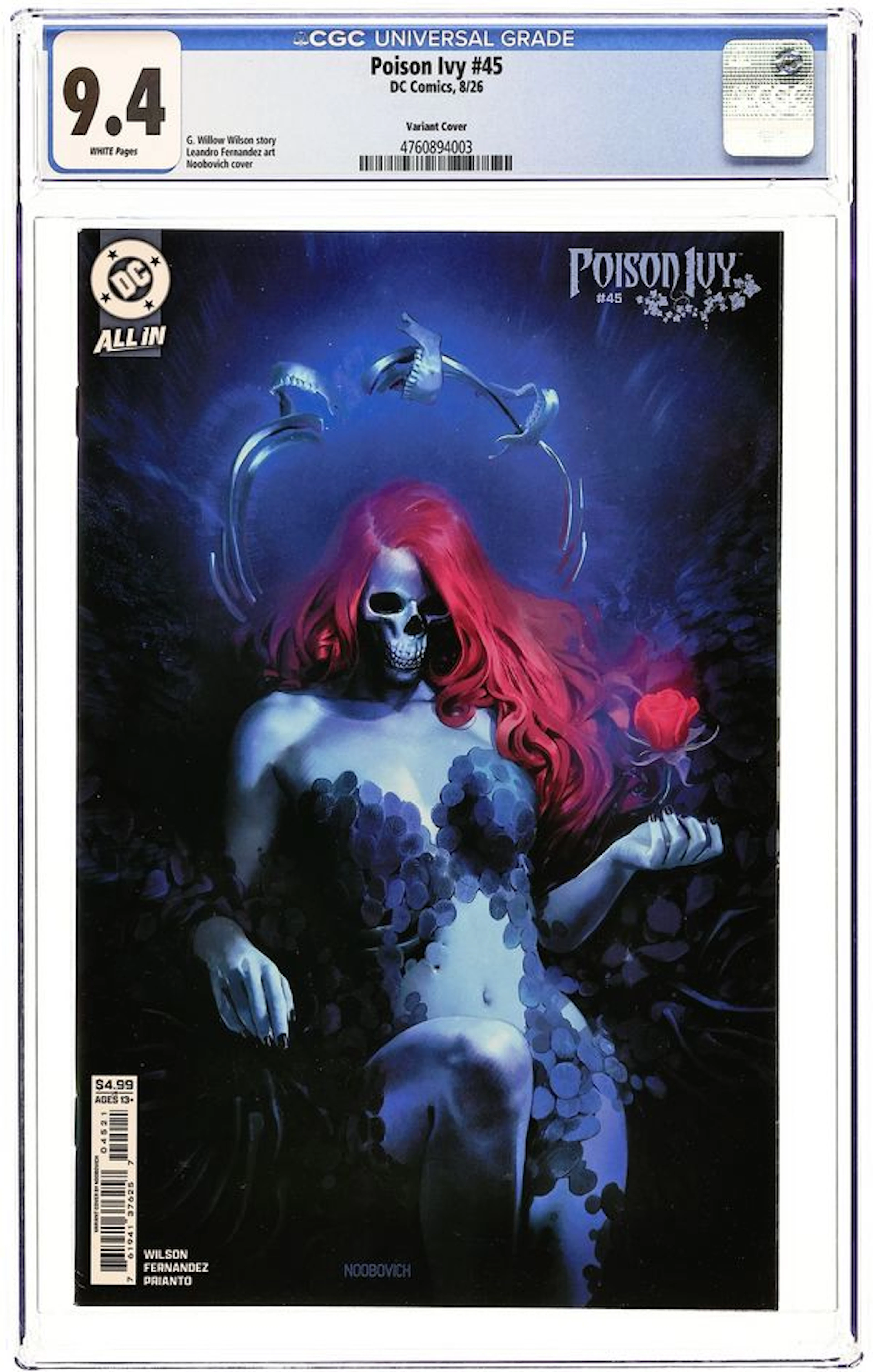 Poison Ivy (2022 DC) 45B CGC 9.4