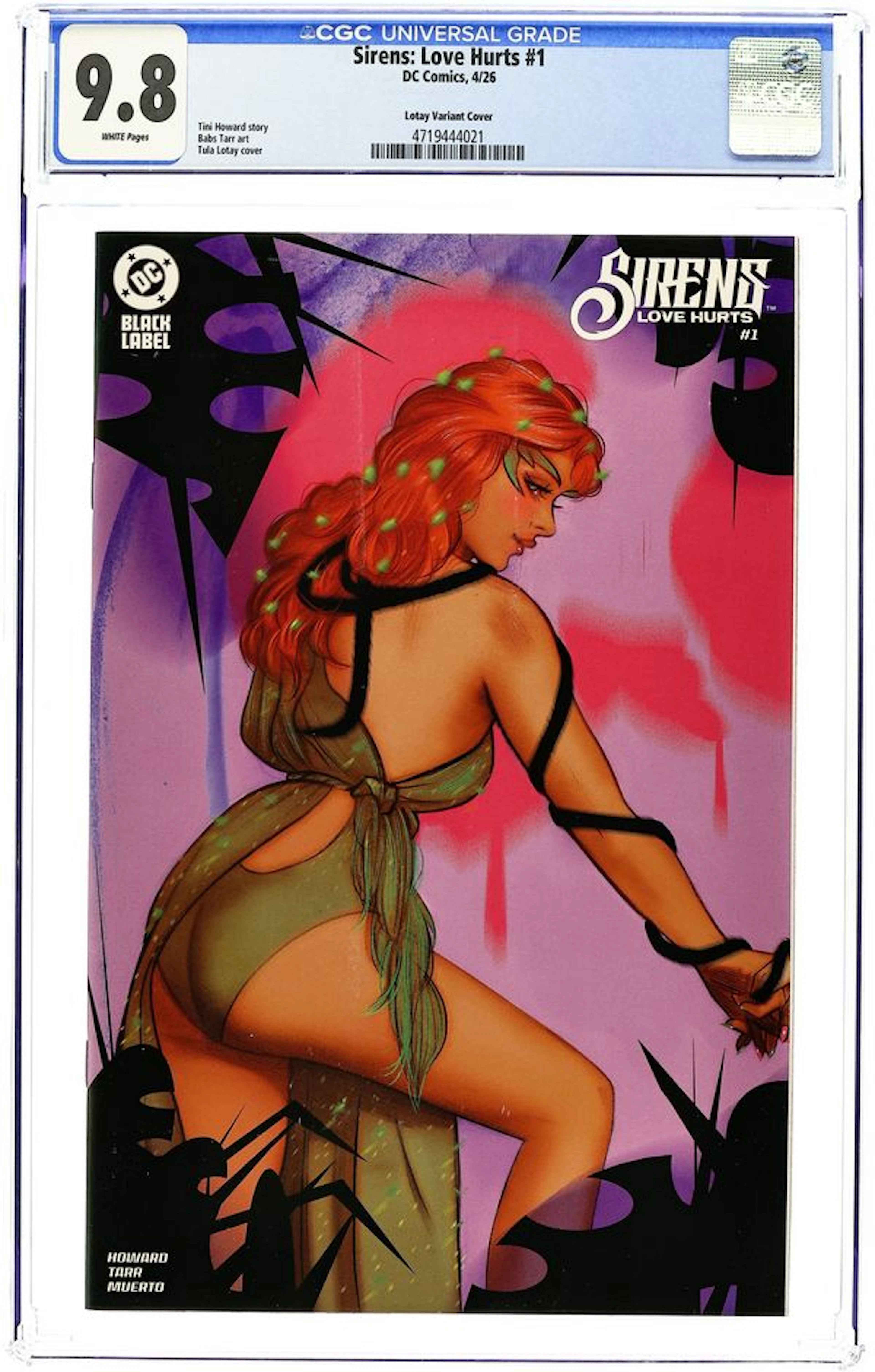 Sirens Love Hurts (2026 DC) 1D CGC 9.8