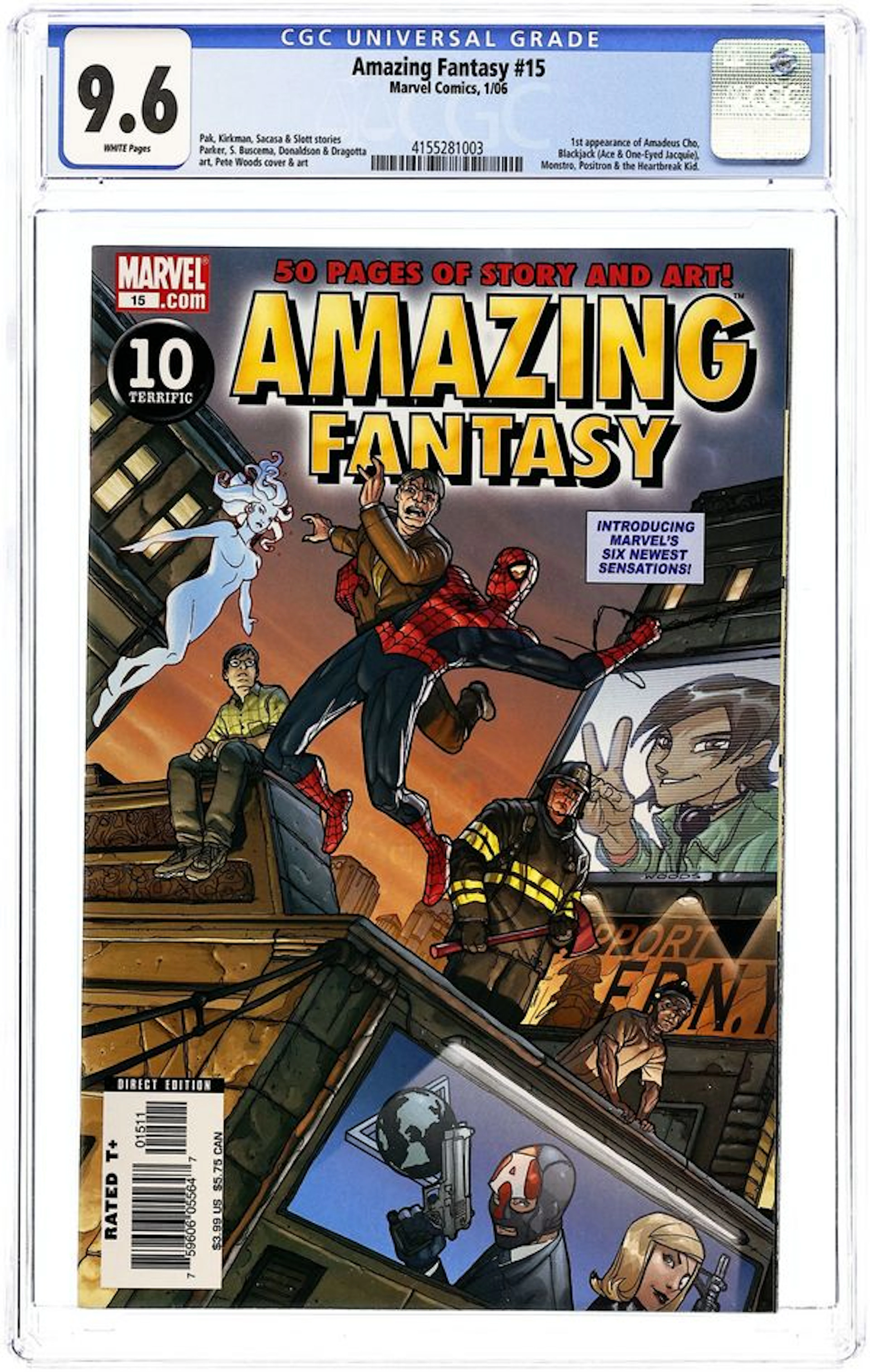 Amazing Fantasy (2004) 15D CGC 9.6