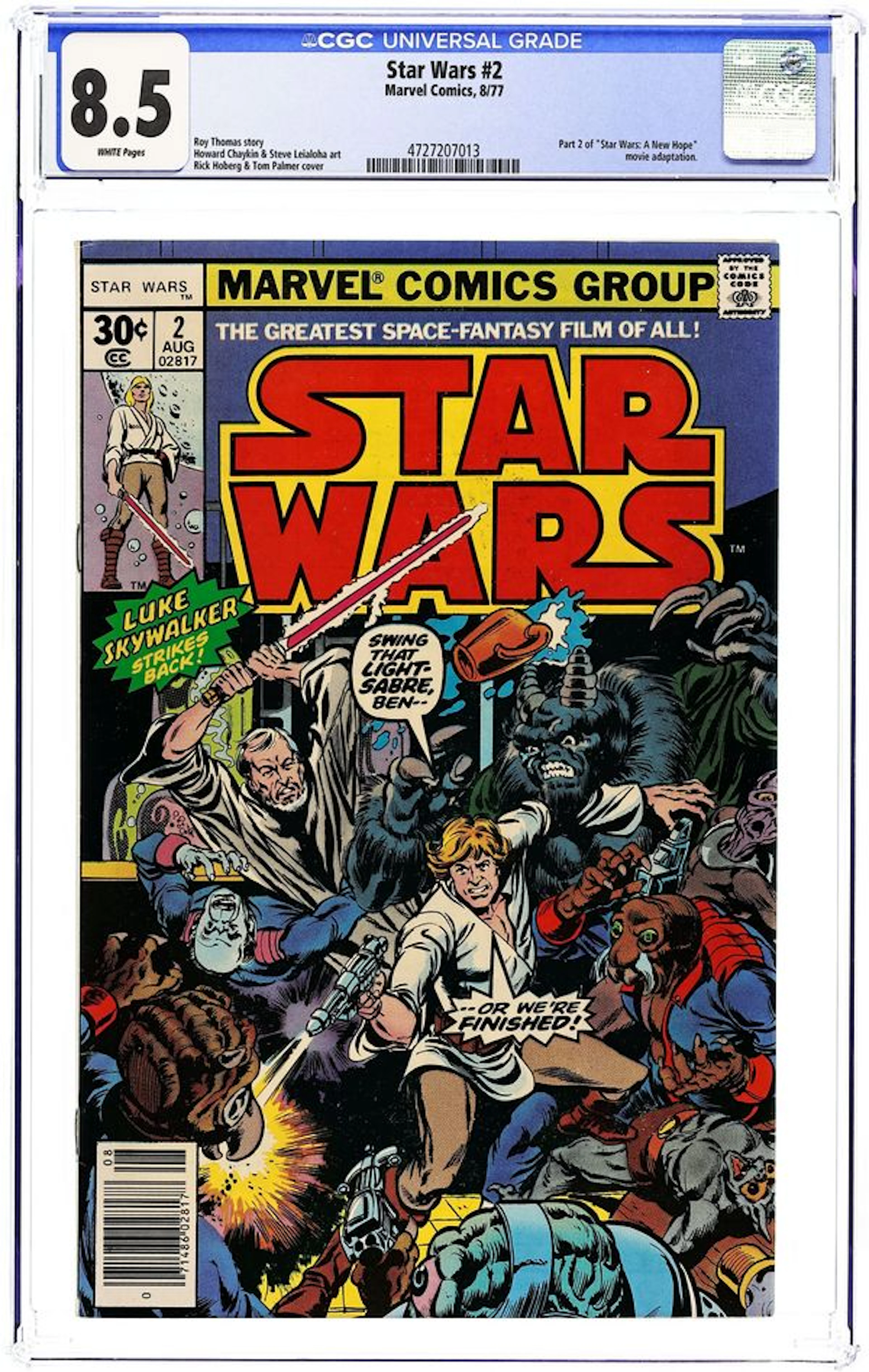 Star Wars (1977 Marvel) 2 CGC 8.5
