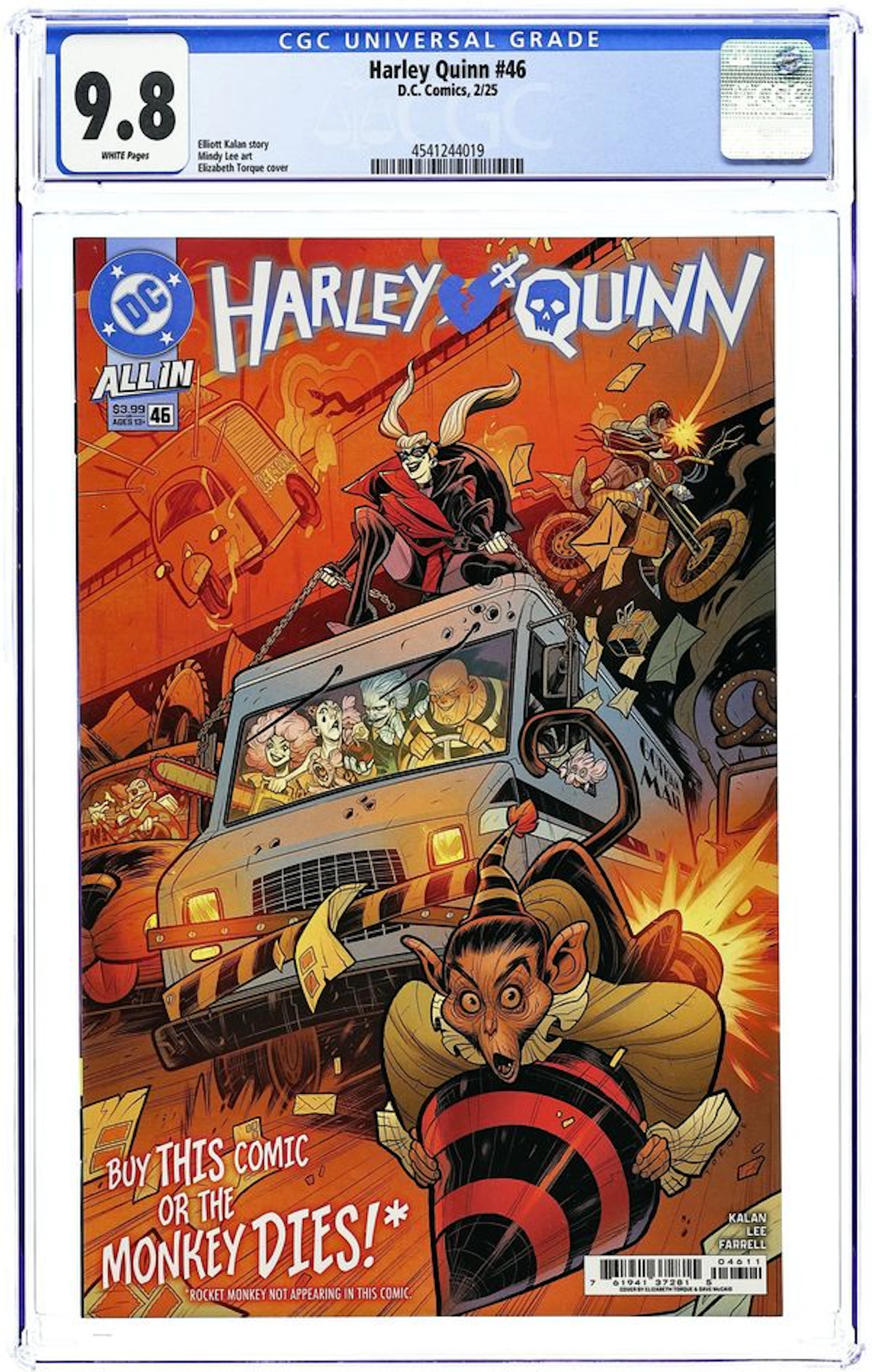 Harley Quinn (2021 DC) 46A CGC 9.8