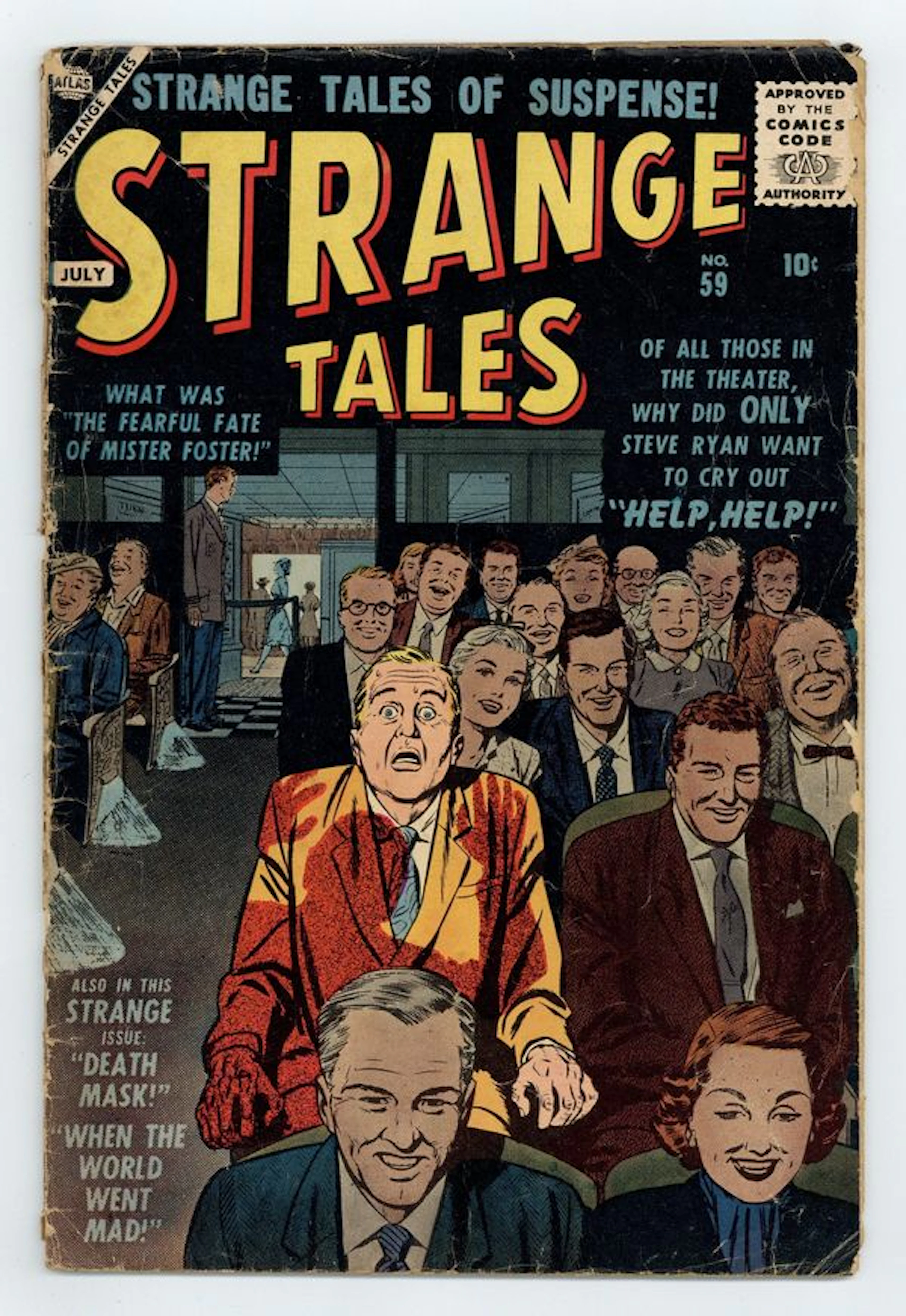 Strange Tales (1951 1st Series) 59 GD 2.0