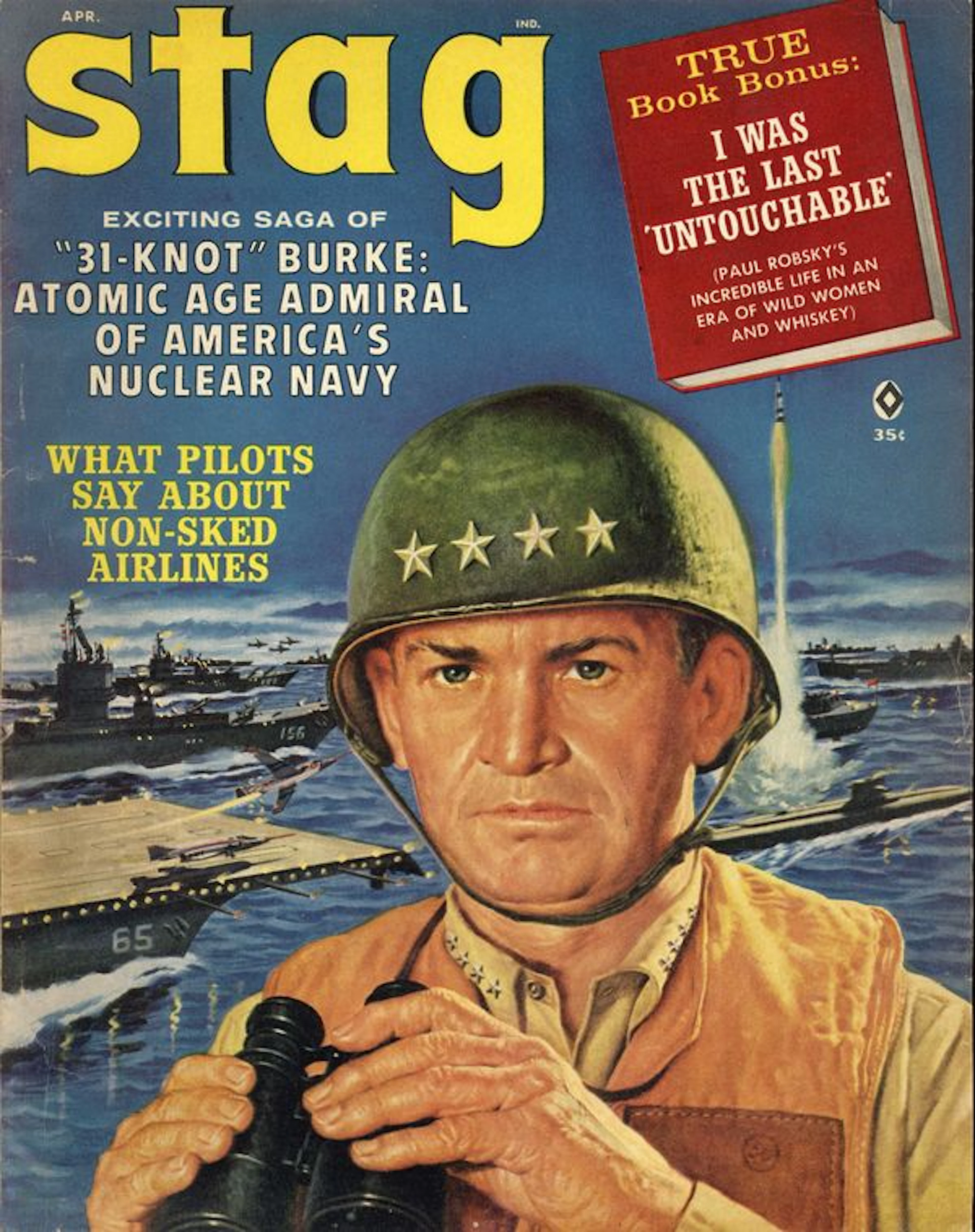 Stag (1949-1994 Atlas Magazine, Inc.) Magazine Vol. 13 #4 VG