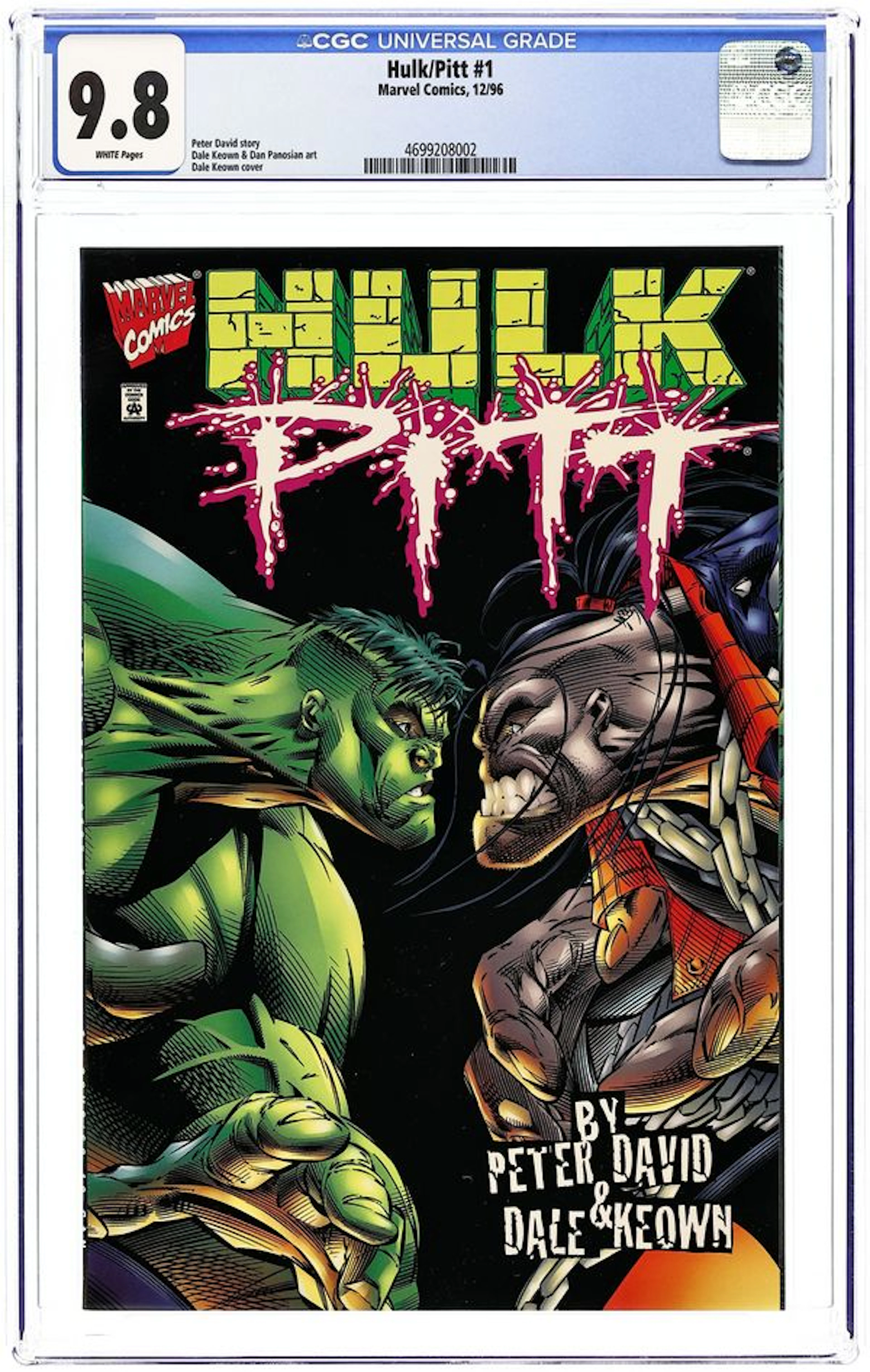 Hulk Pitt (1996) 1 CGC 9.8