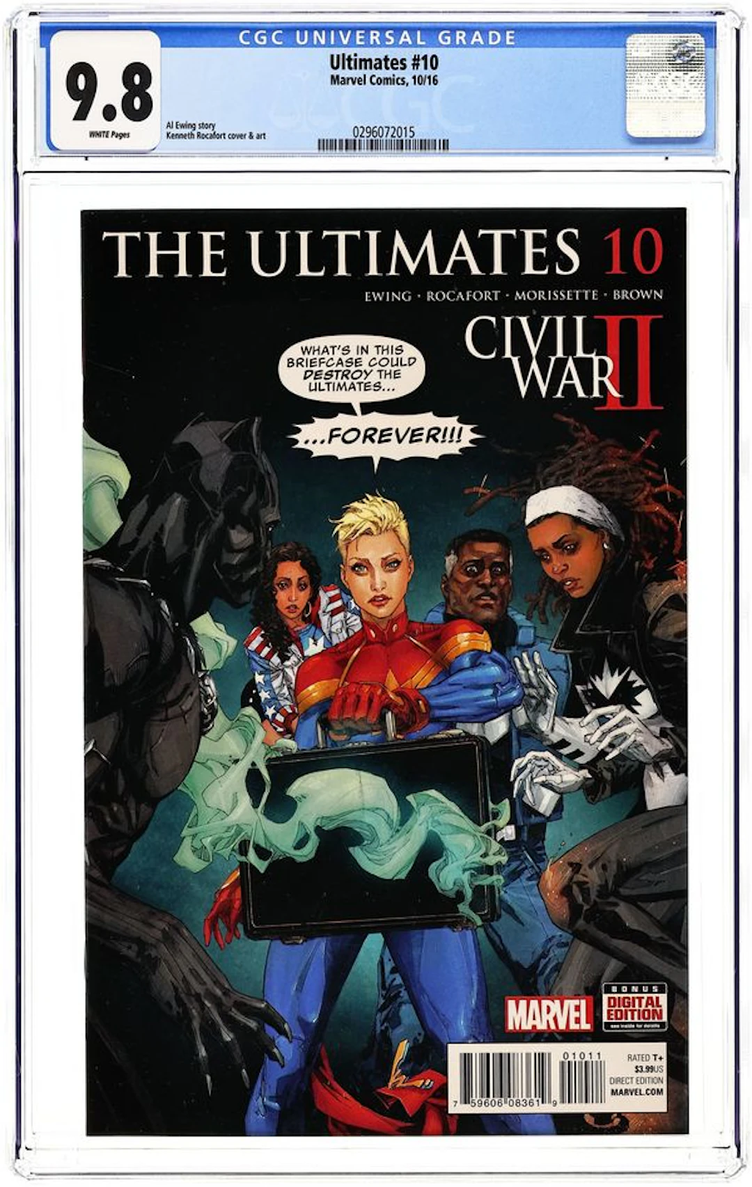 Ultimates (2015 Marvel) 10 CGC 9.8