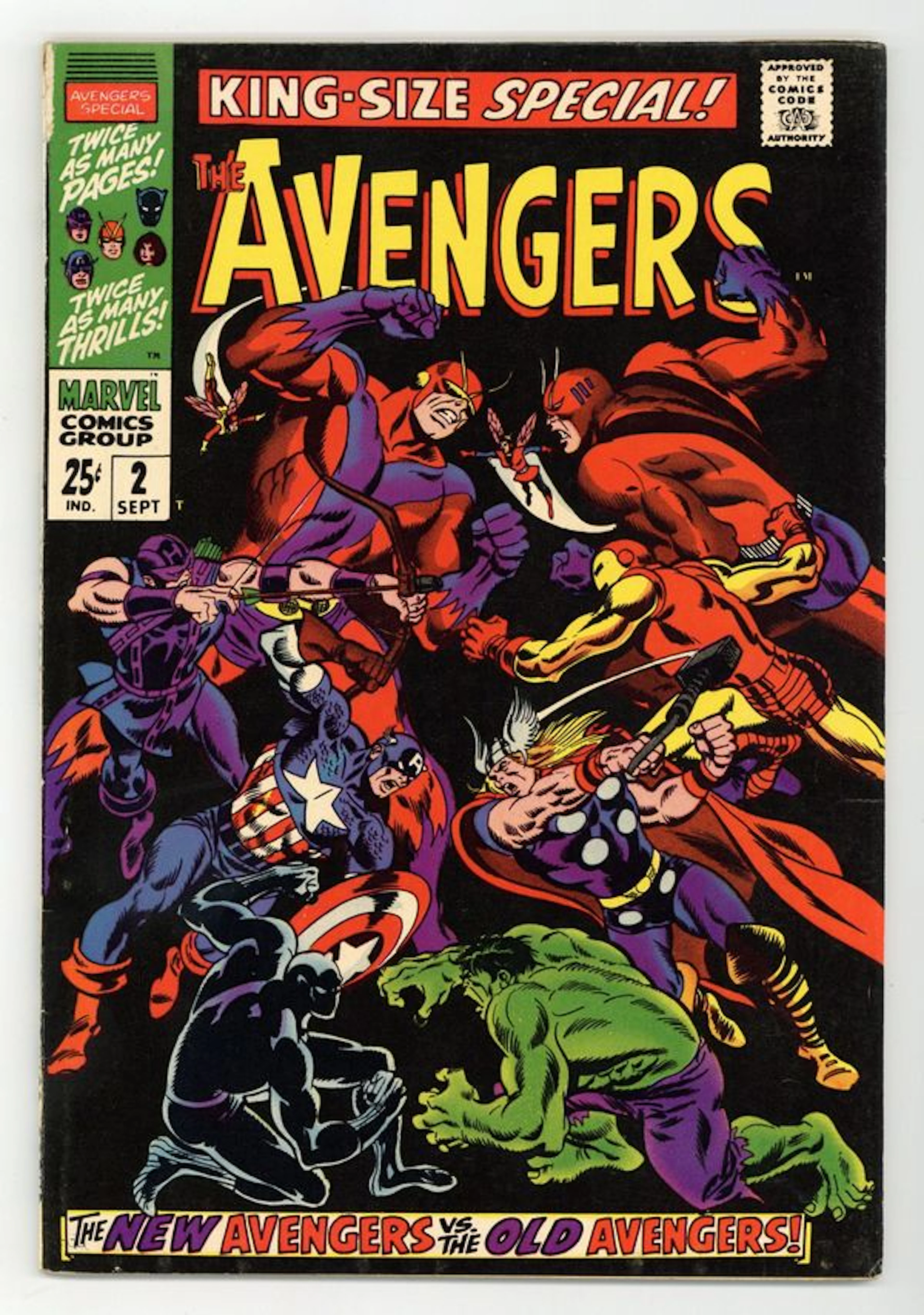 Avengers (1963 1st Series) Annual 2 VG 4.0