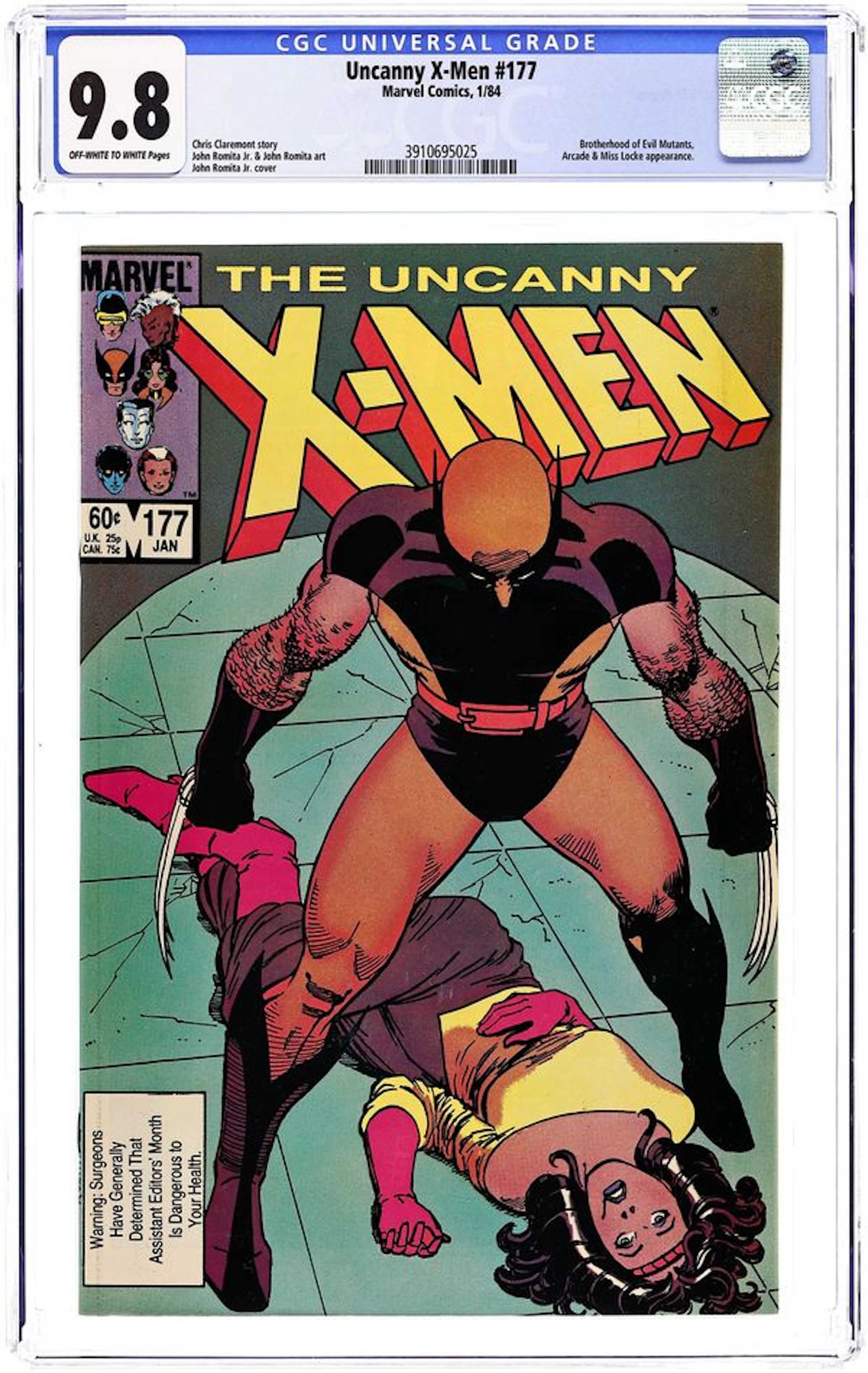 Uncanny X-Men (1963 1st Series) 177 CGC 9.8