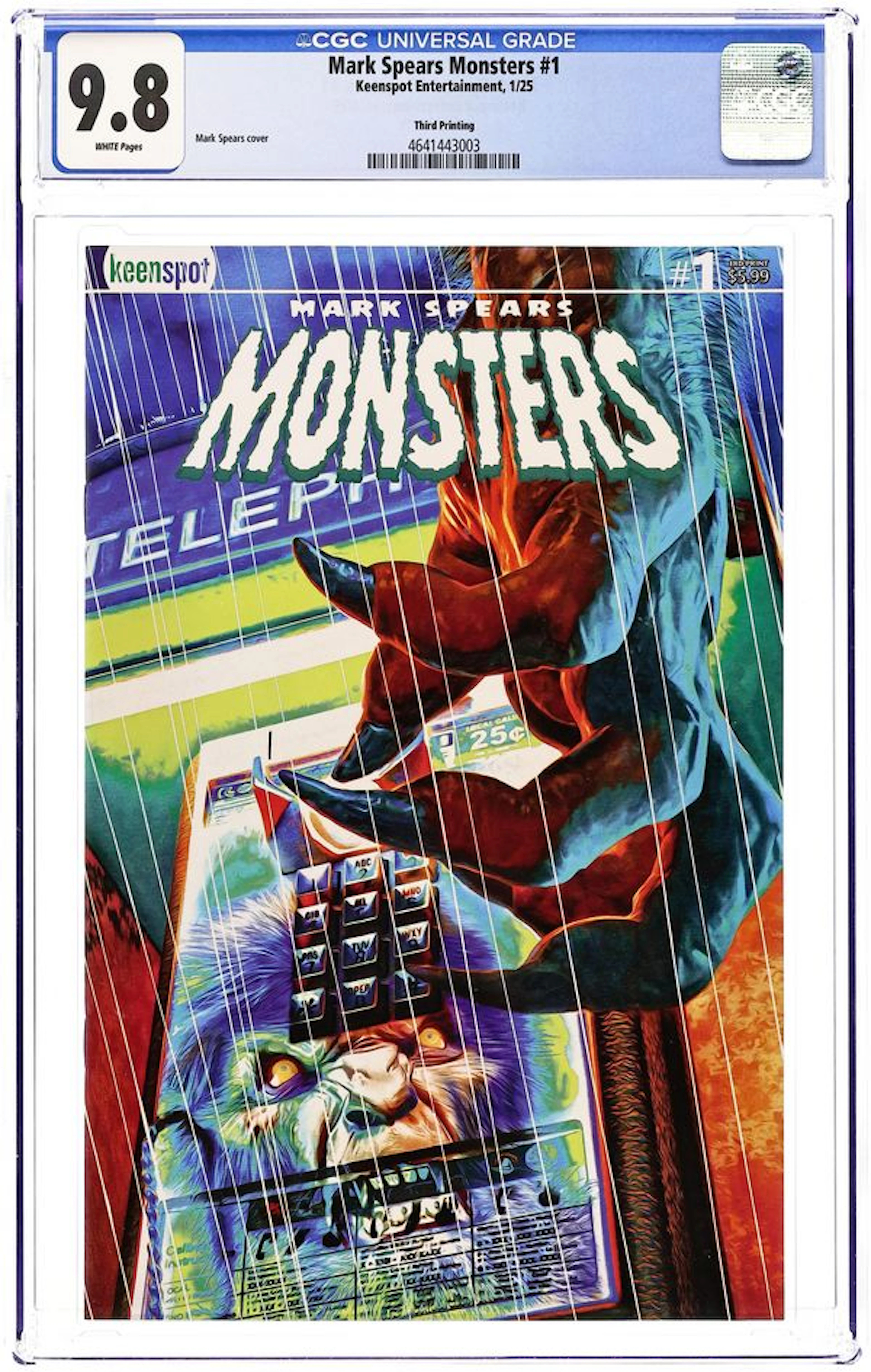 Mark Spears Monsters (2024 Keenspot) 1M CGC 9.8