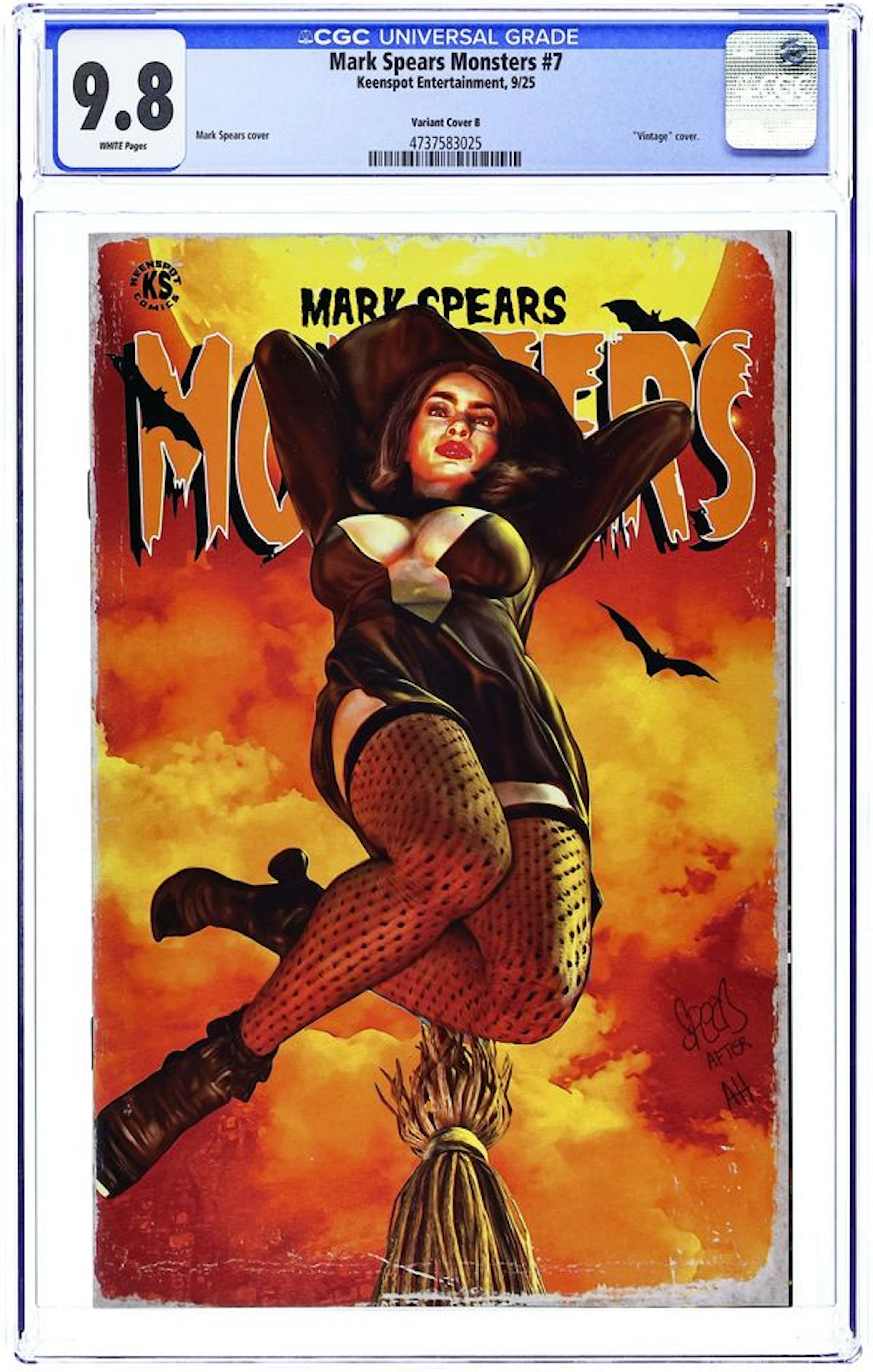 Mark Spears Monsters (2024 Keenspot) 7B CGC 9.8