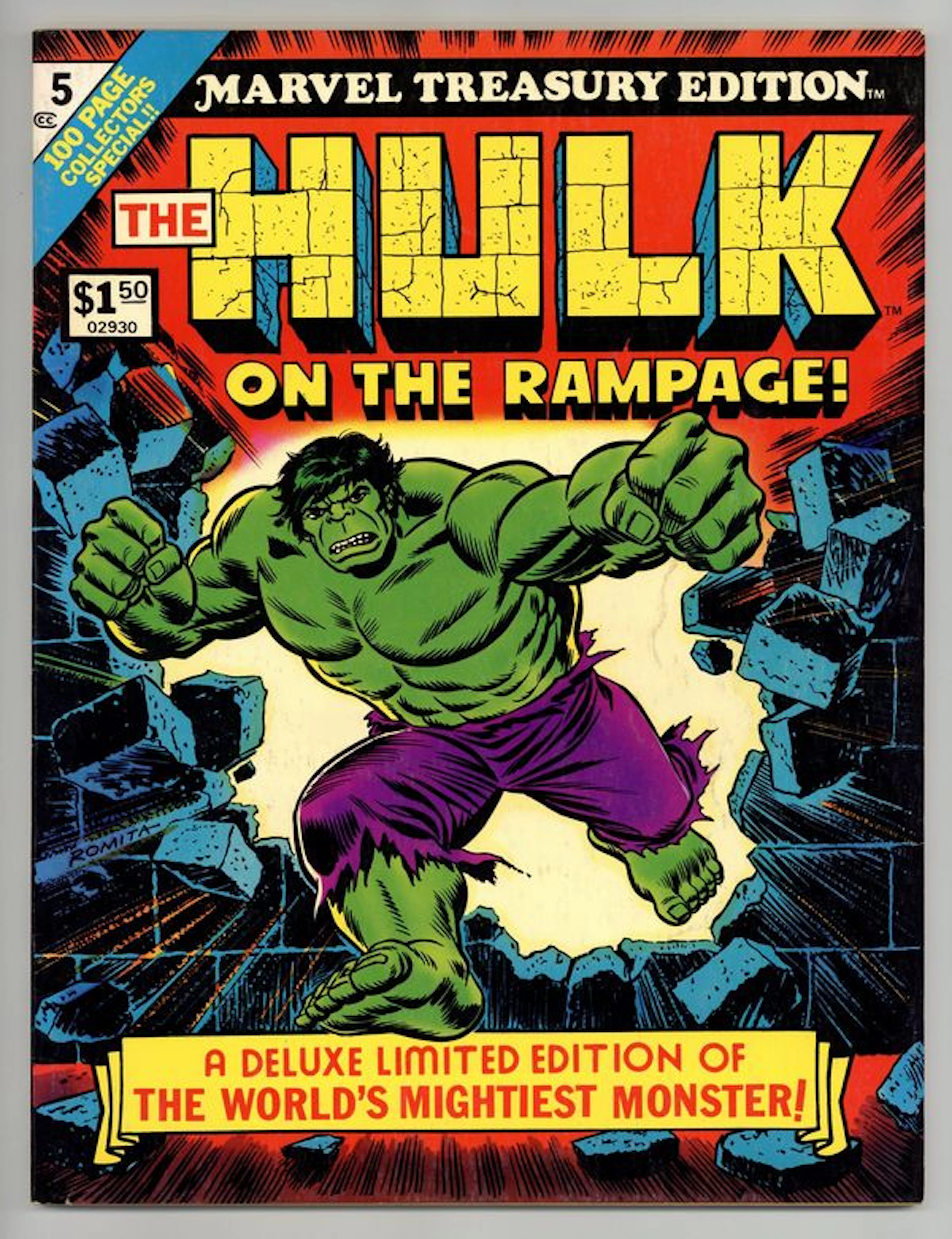 Marvel Treasury Edition (1974) 5 FN+ 6.5