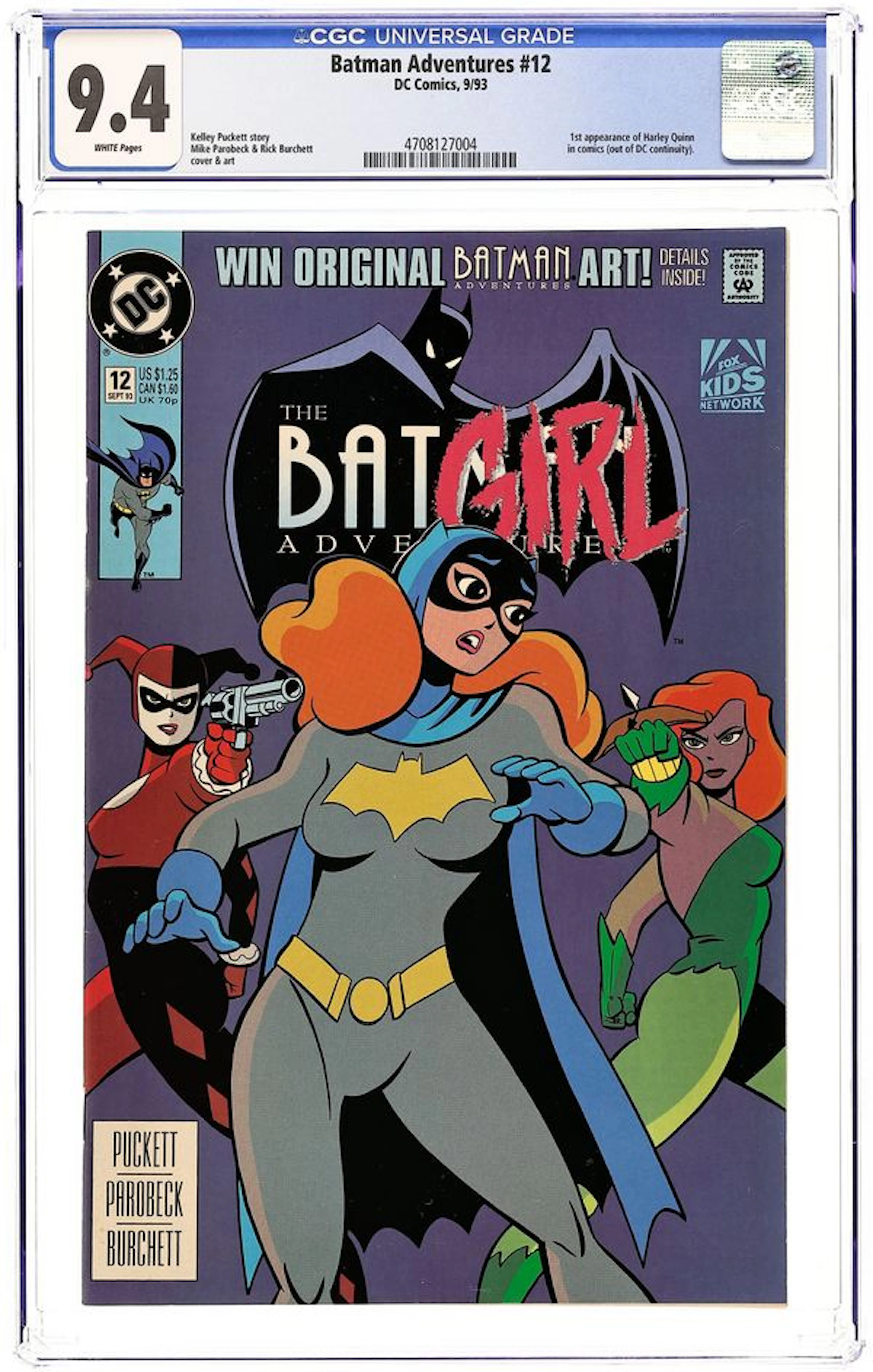 Batman Adventures (1992 1st Series) 12D CGC 9.4