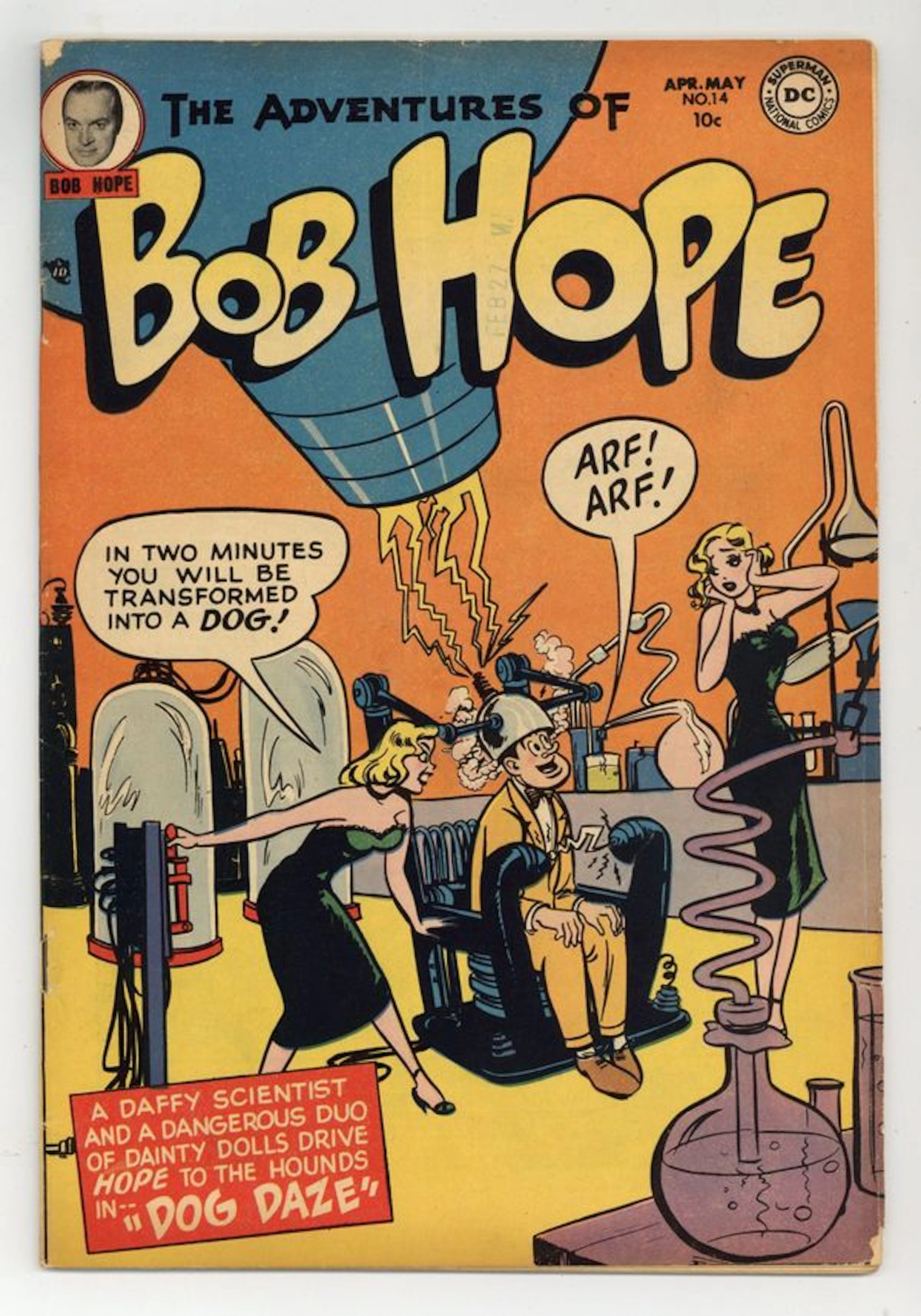 Adventures of Bob Hope (1950) 14 VG- 3.5