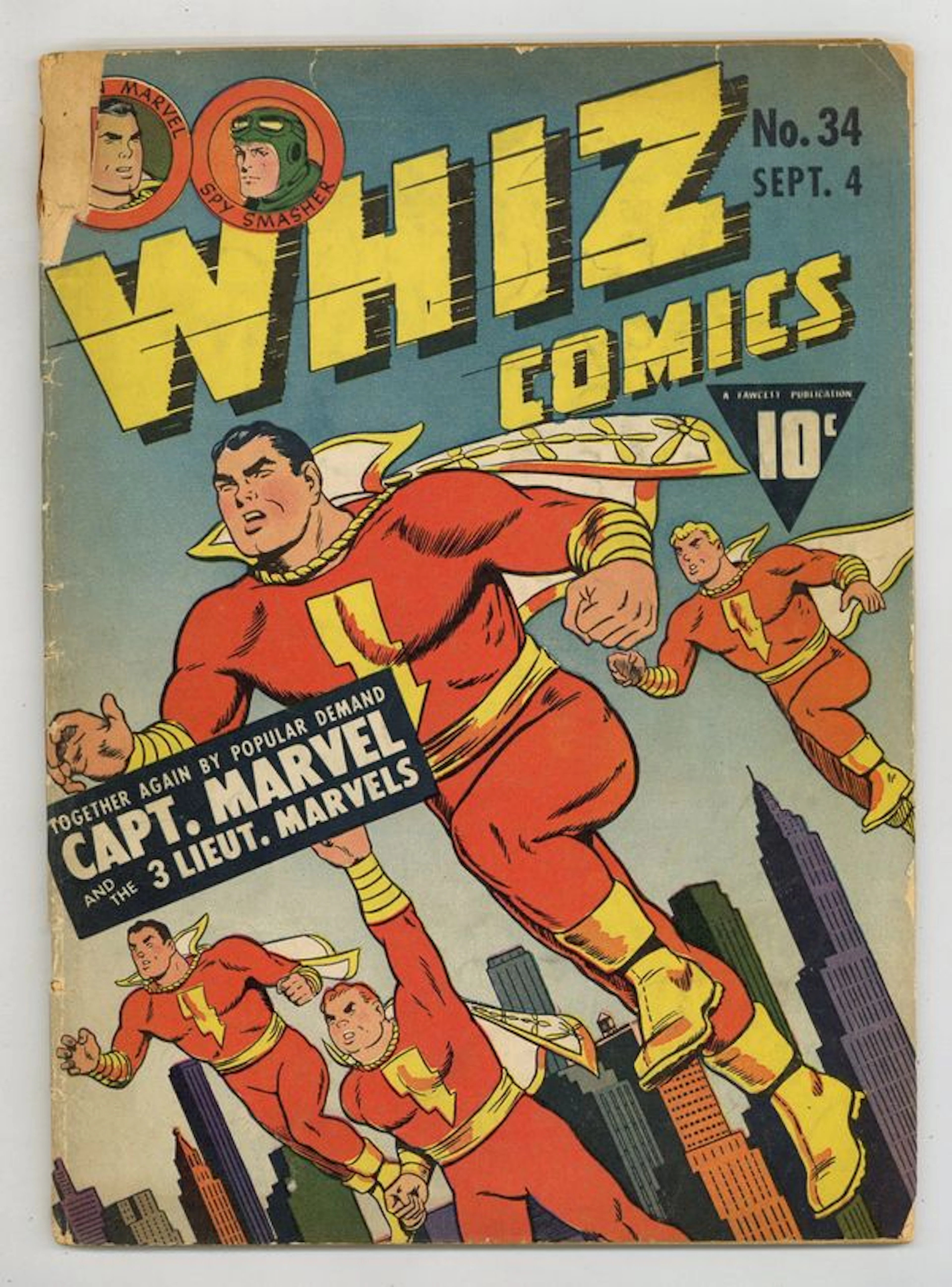 Whiz Comics (1940 Fawcett) 34 PR 0.5