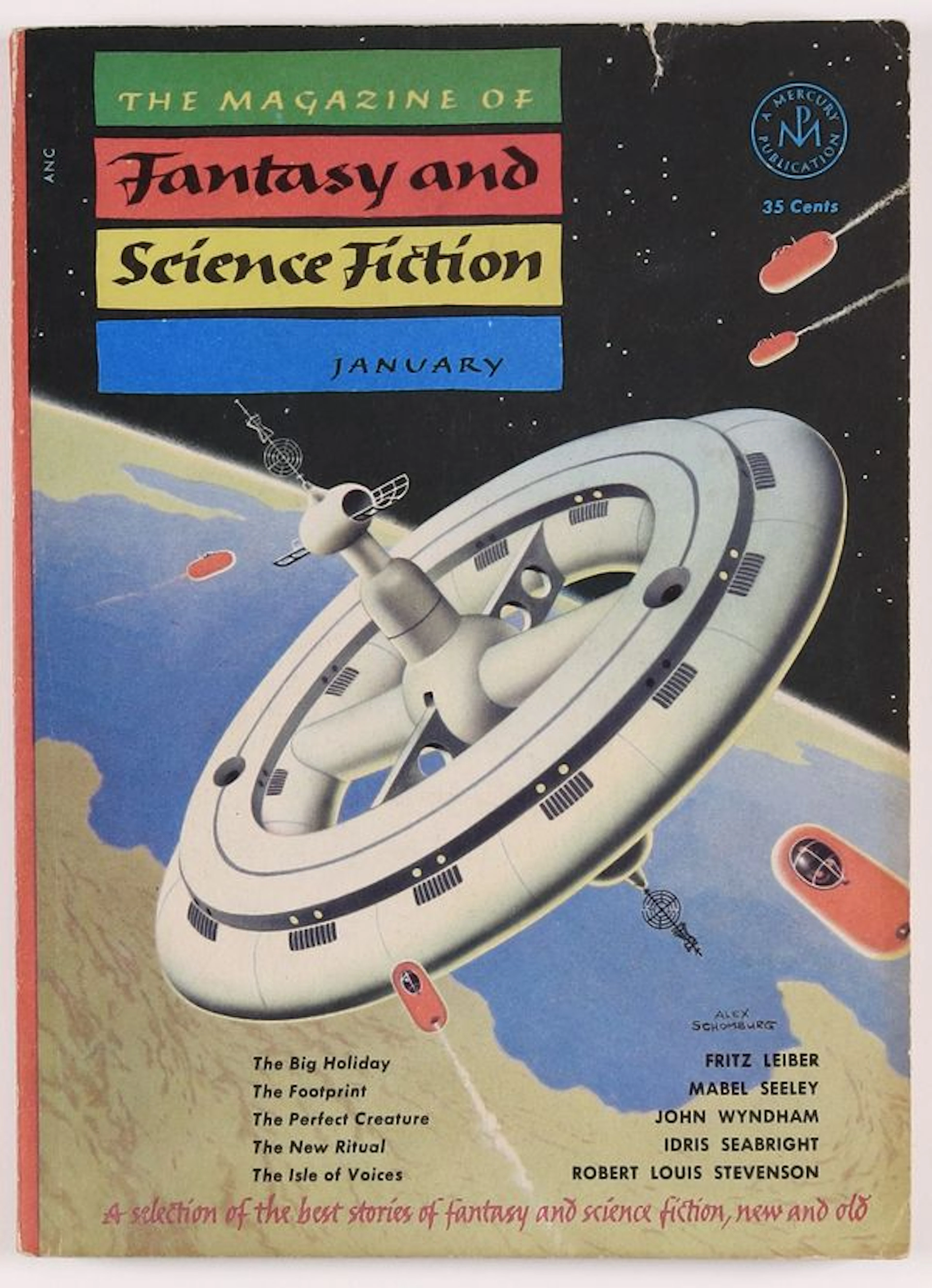 Magazine of Fantasy and Science Fiction (1949-Present Mercury Publications)