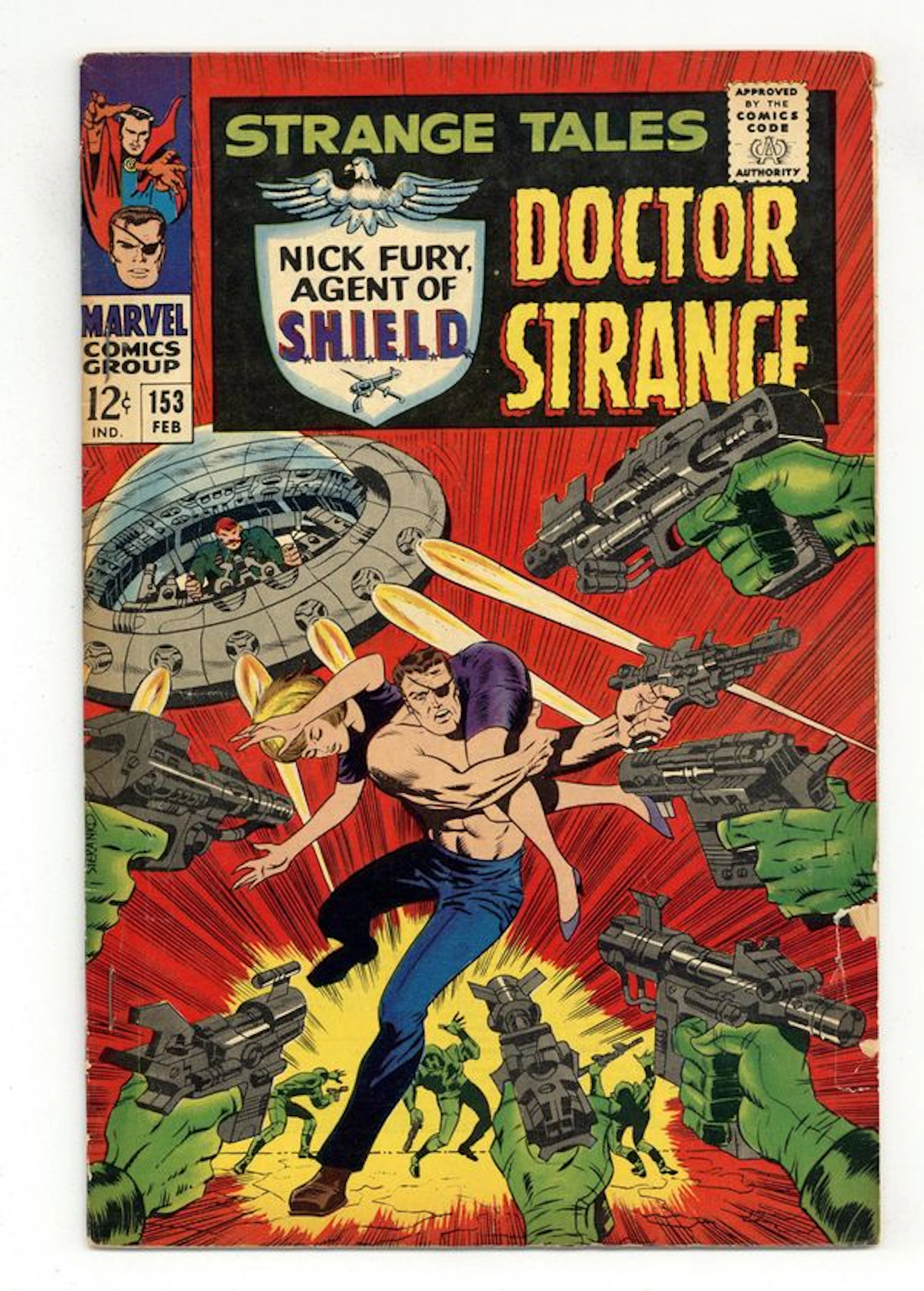 Strange Tales (1951 1st Series) 153 VG 4.0