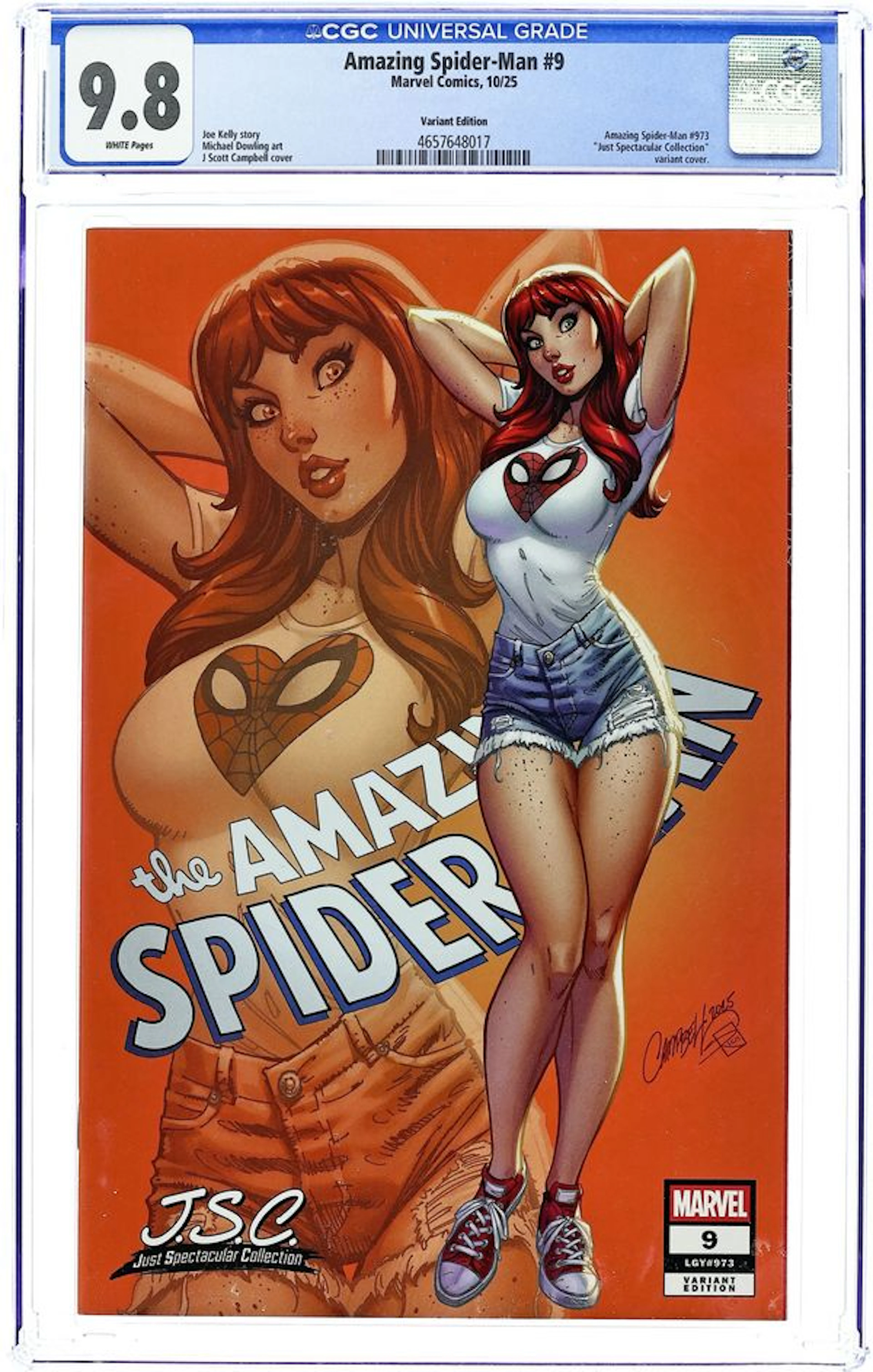 Amazing Spider-Man (2025 8th Series) 9B CGC 9.8