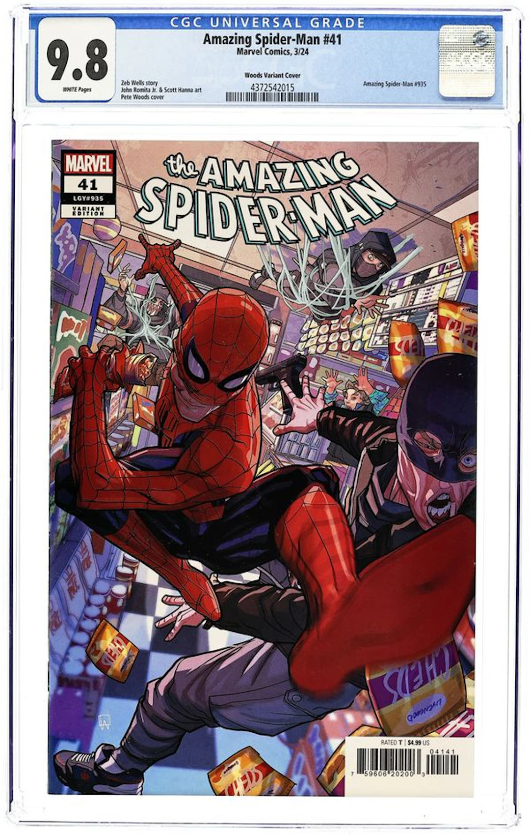 Amazing Spider-Man (2022 7th Series) 41D CGC 9.8