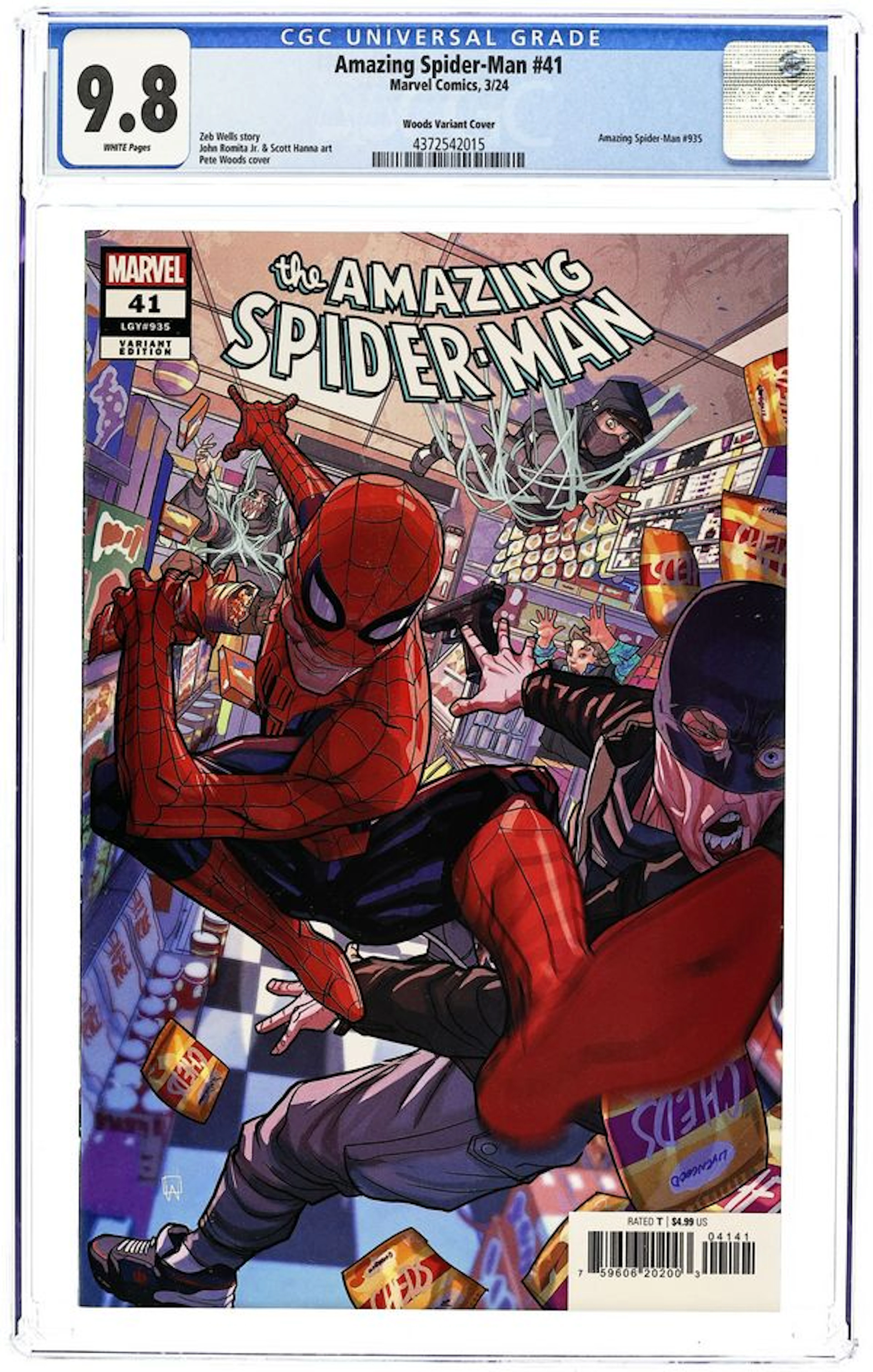 Amazing Spider-Man (2022 7th Series) 41D CGC 9.8