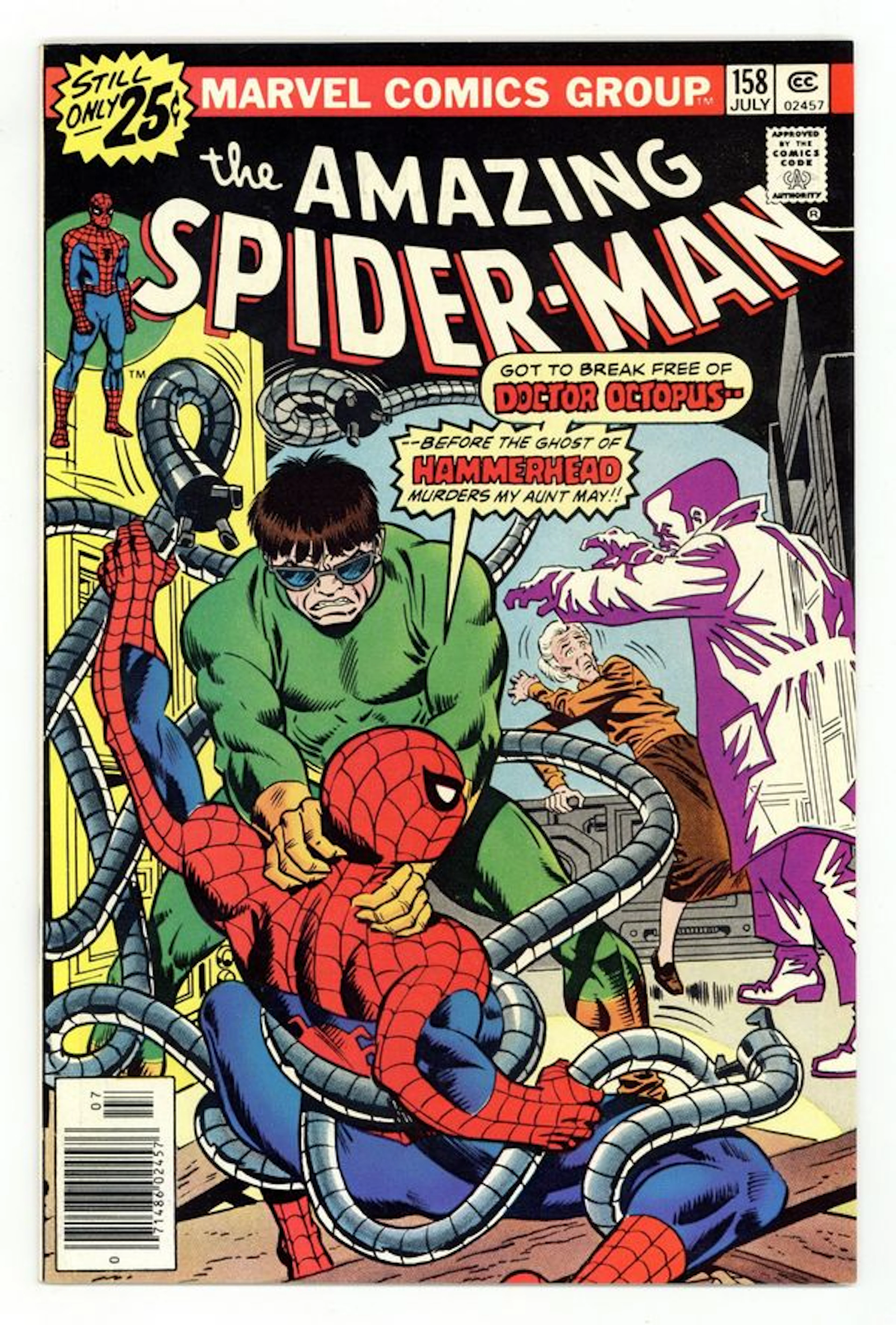 Amazing Spider-Man (1963 1st Series) 158 FN- 5.5