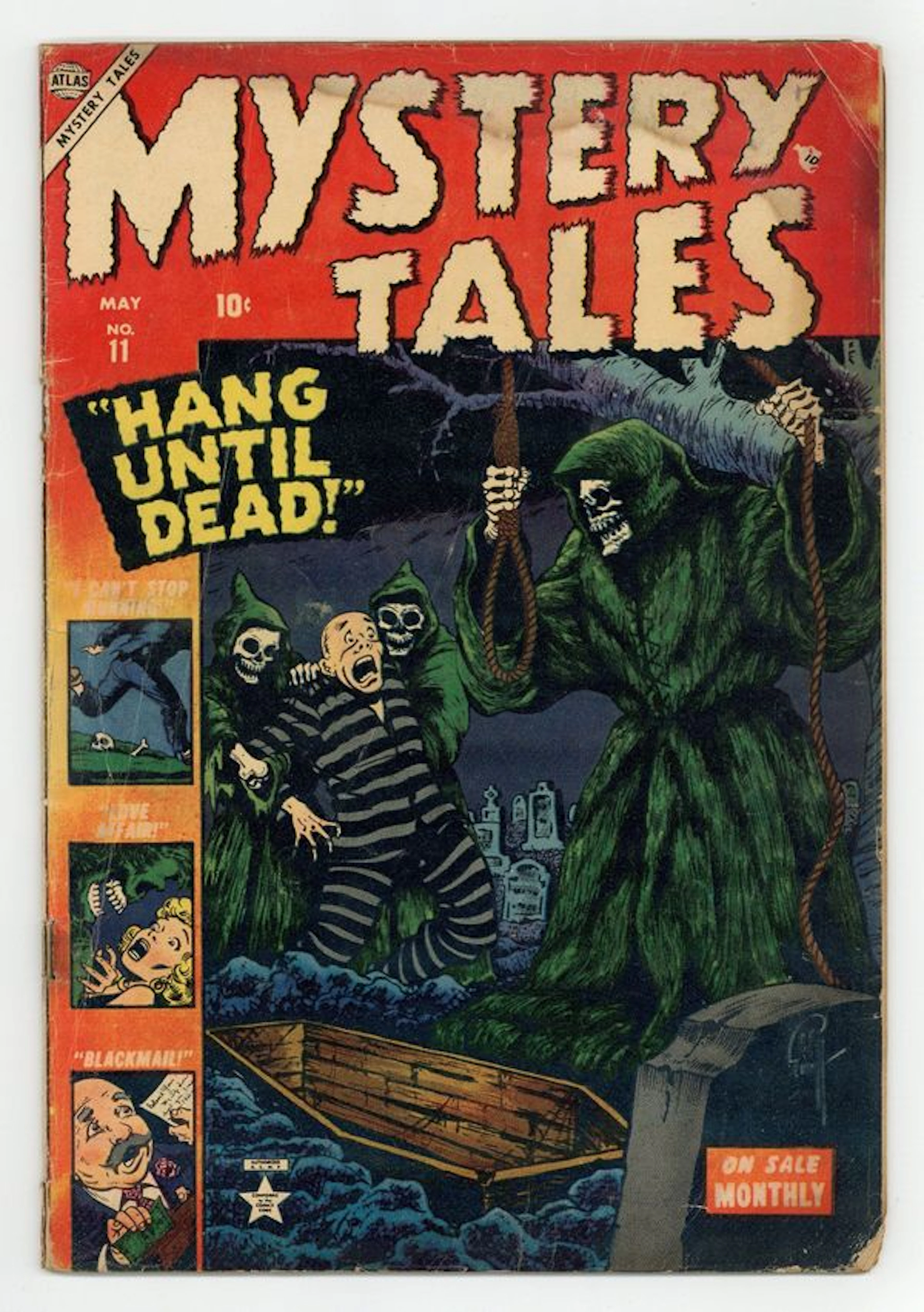 Mystery Tales (1952 Atlas) 11 GD- 1.8