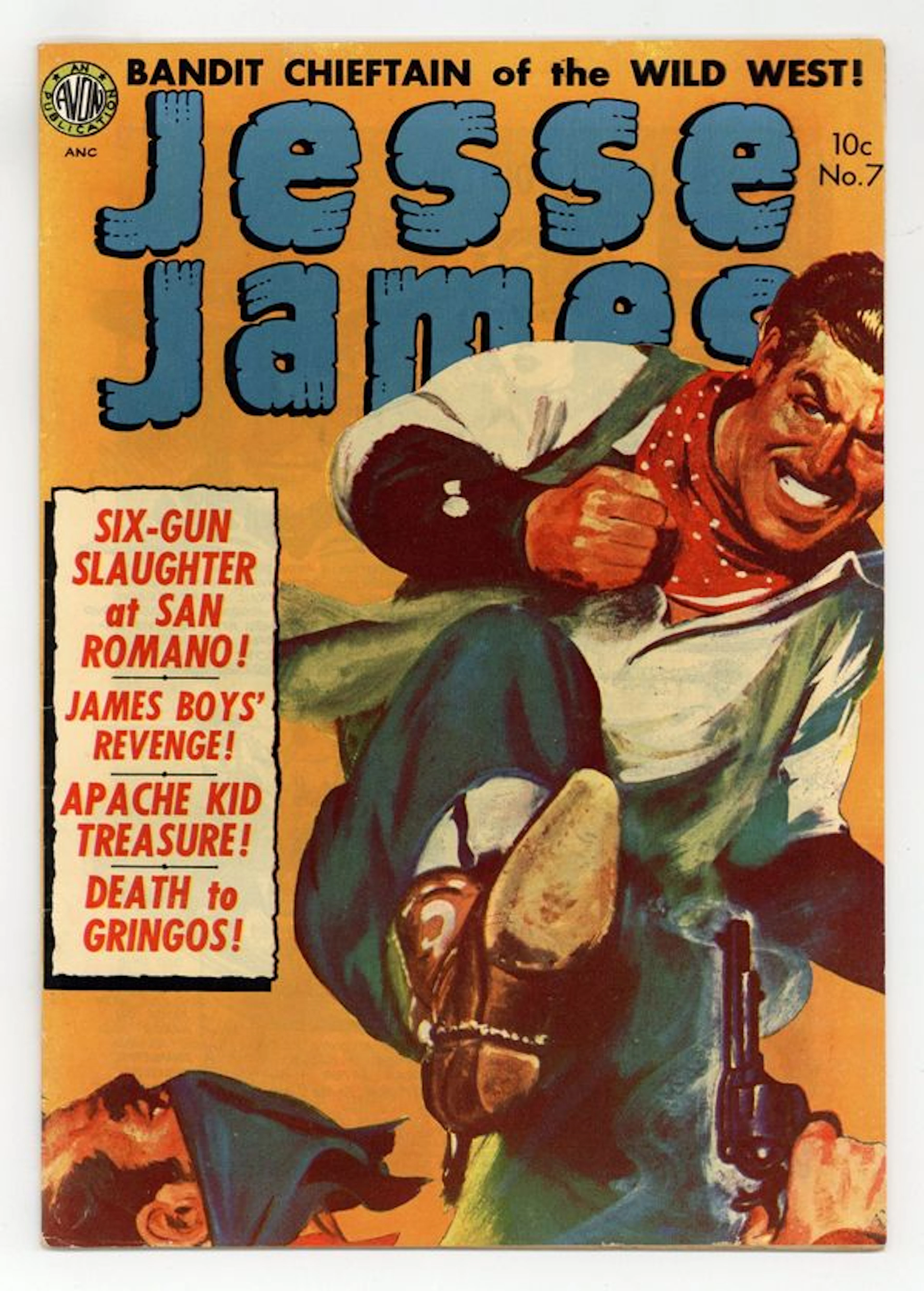 Jesse James (1950 Avon) 7 FN- 5.5