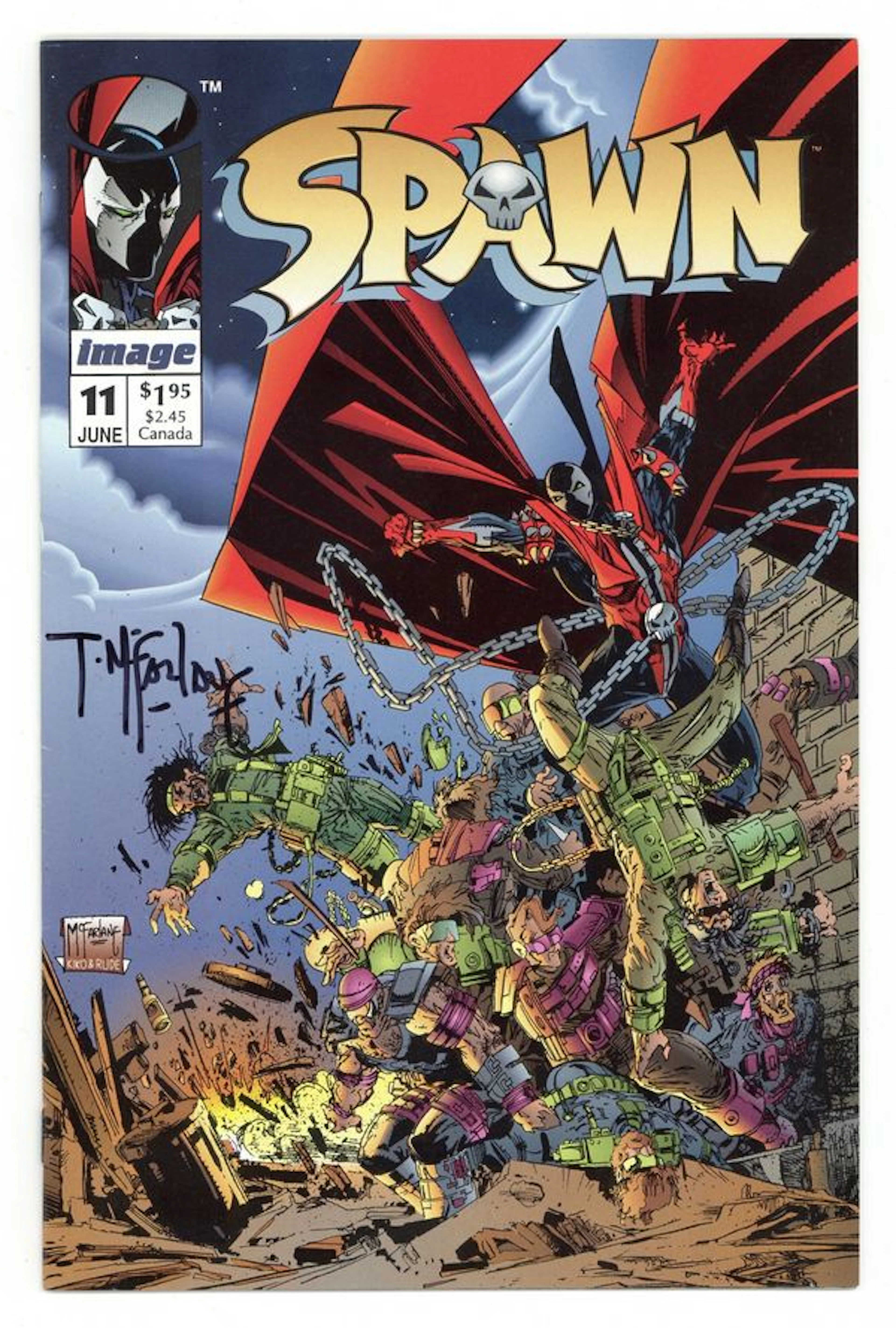 Spawn (1992 Image) 11D VF 8.0