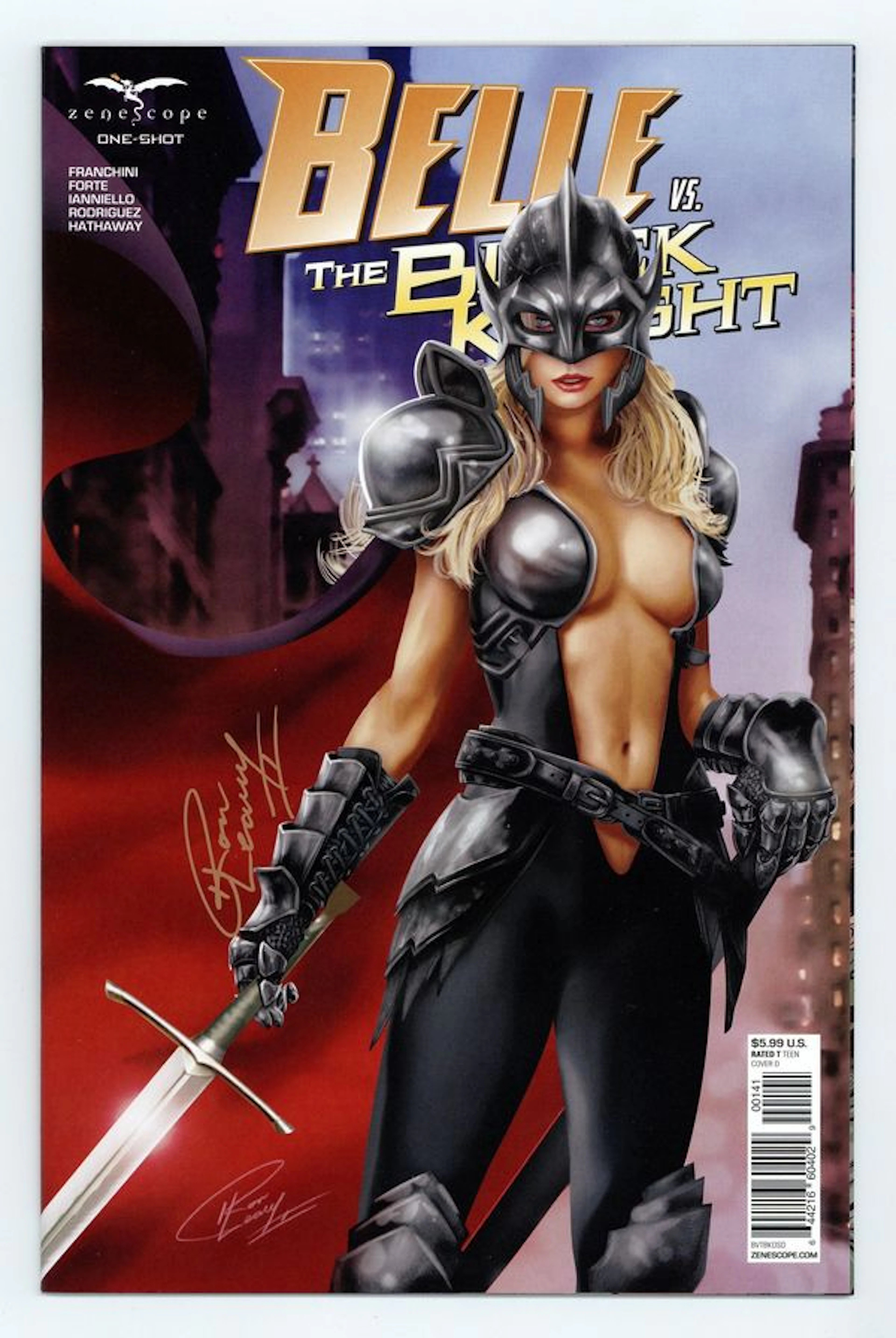 Belle vs. The Black Knight (2020 Zenescope) One-Shot 1D NM- 9.2