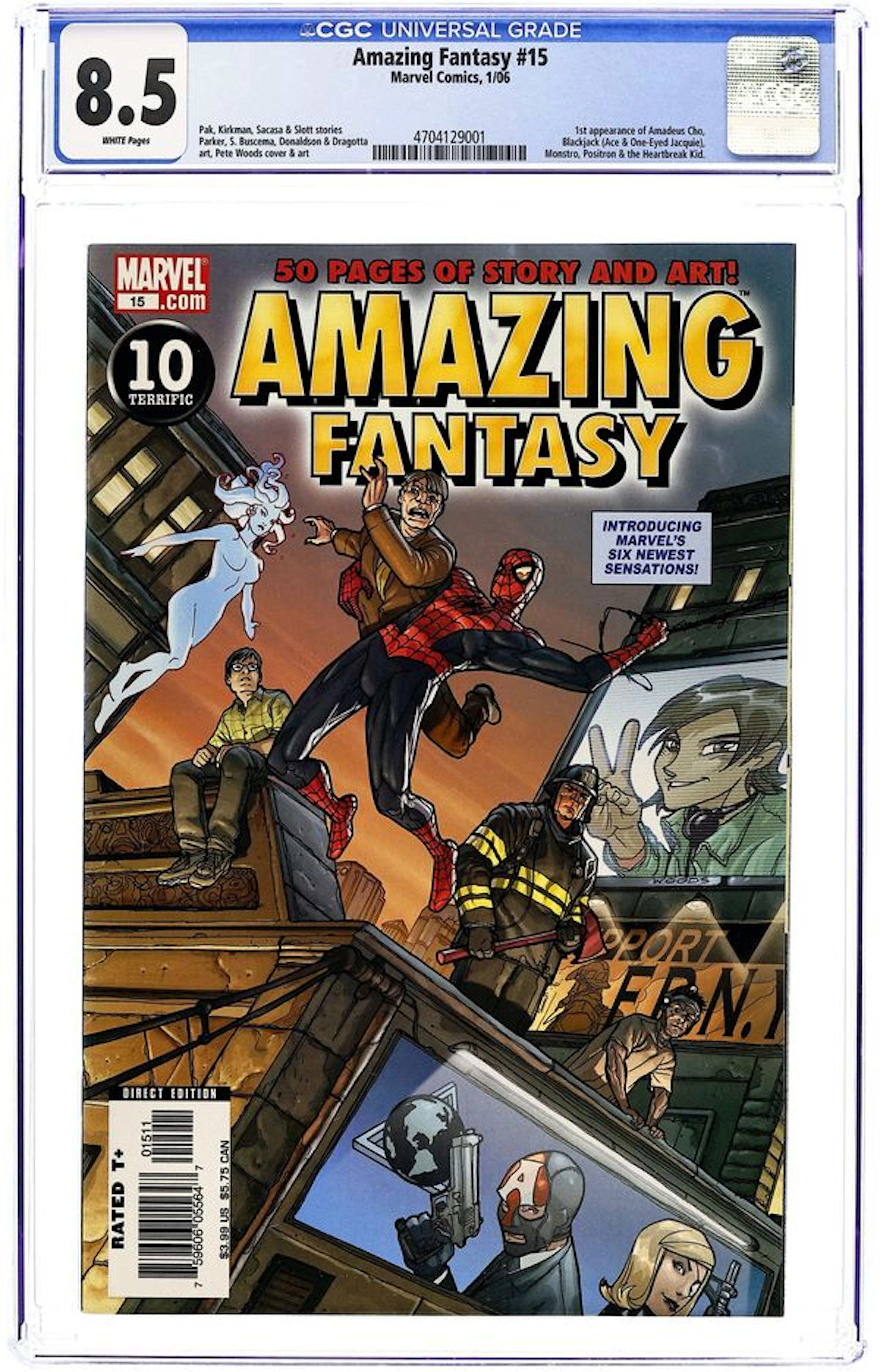 Amazing Fantasy (2004) 15D CGC 8.5