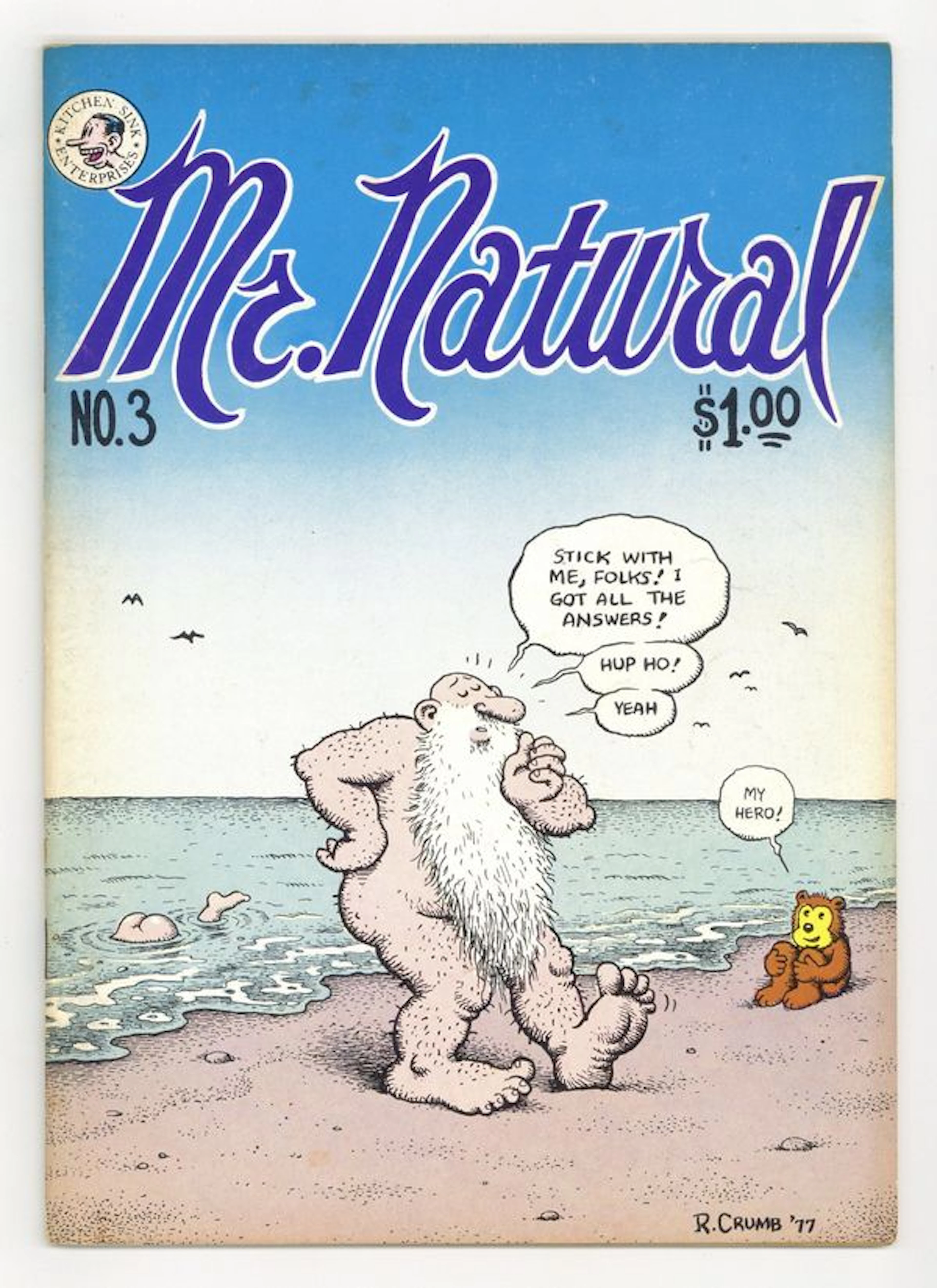 Mr. Natural (1970 Apex/Kitchen Sink) #3, 1st Printing FN 6.0