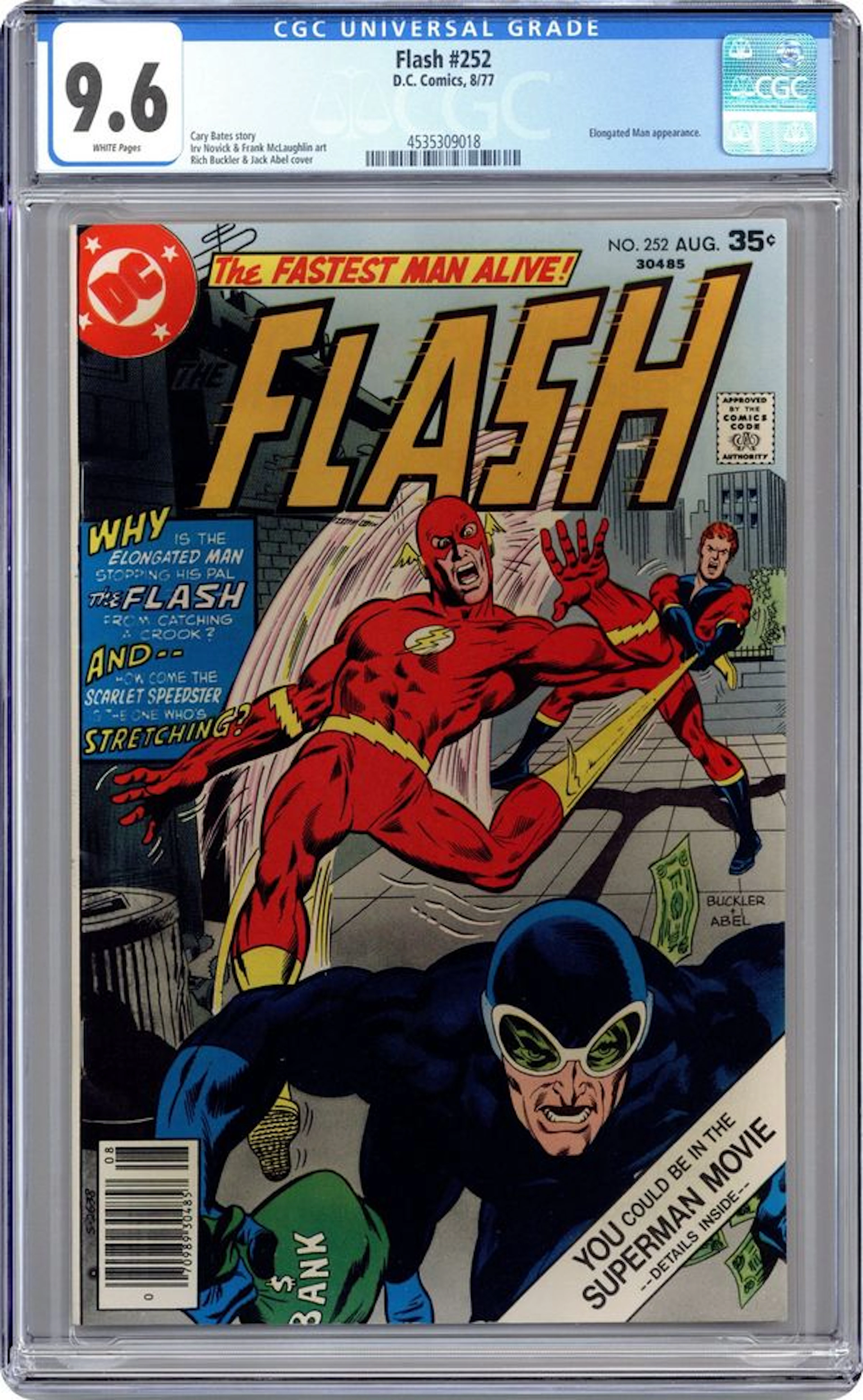 Flash (1959 1st Series DC) 252 CGC 9.6