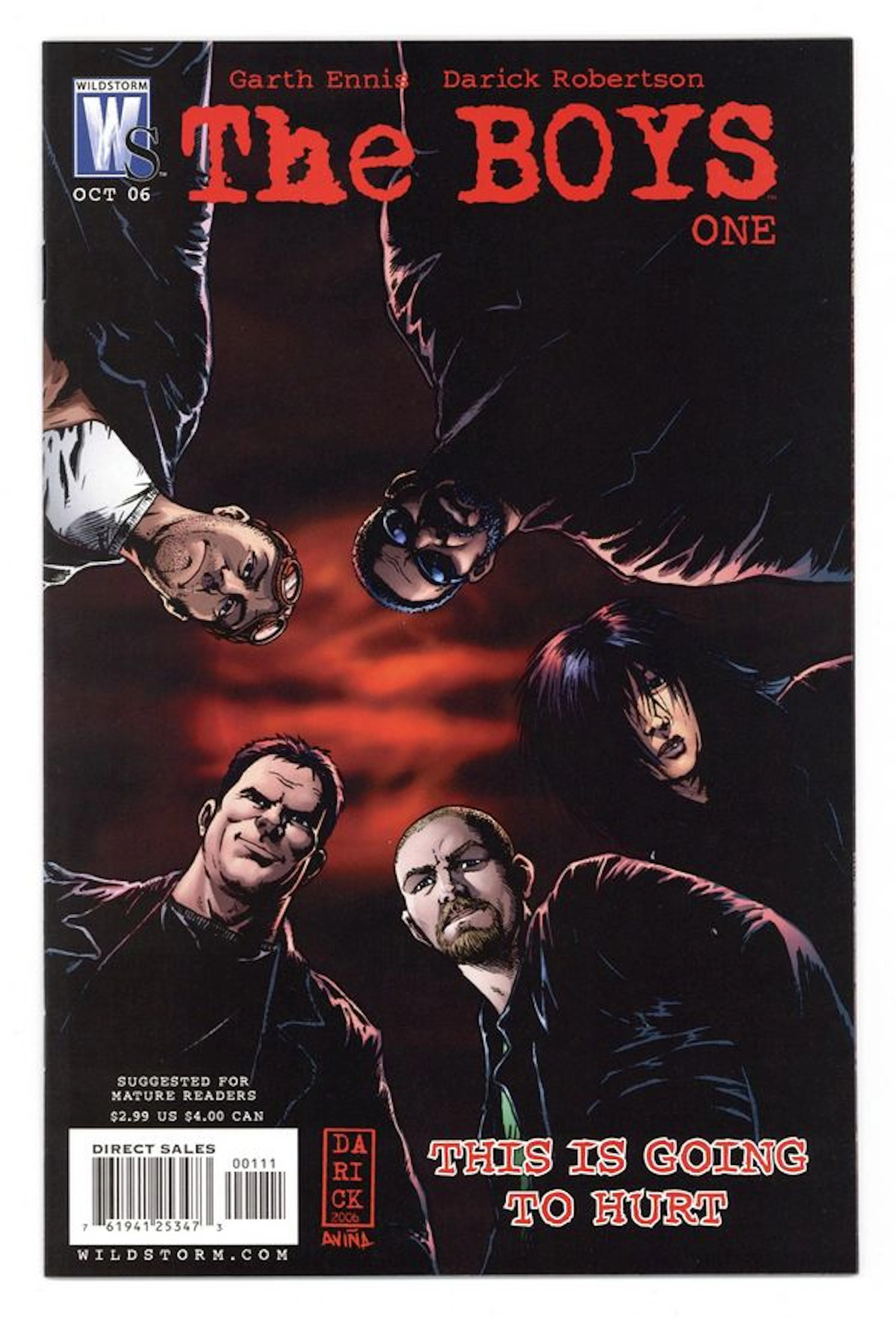 Boys (2006 Wildstorm/Dynamite) 1 VF/NM 9.0