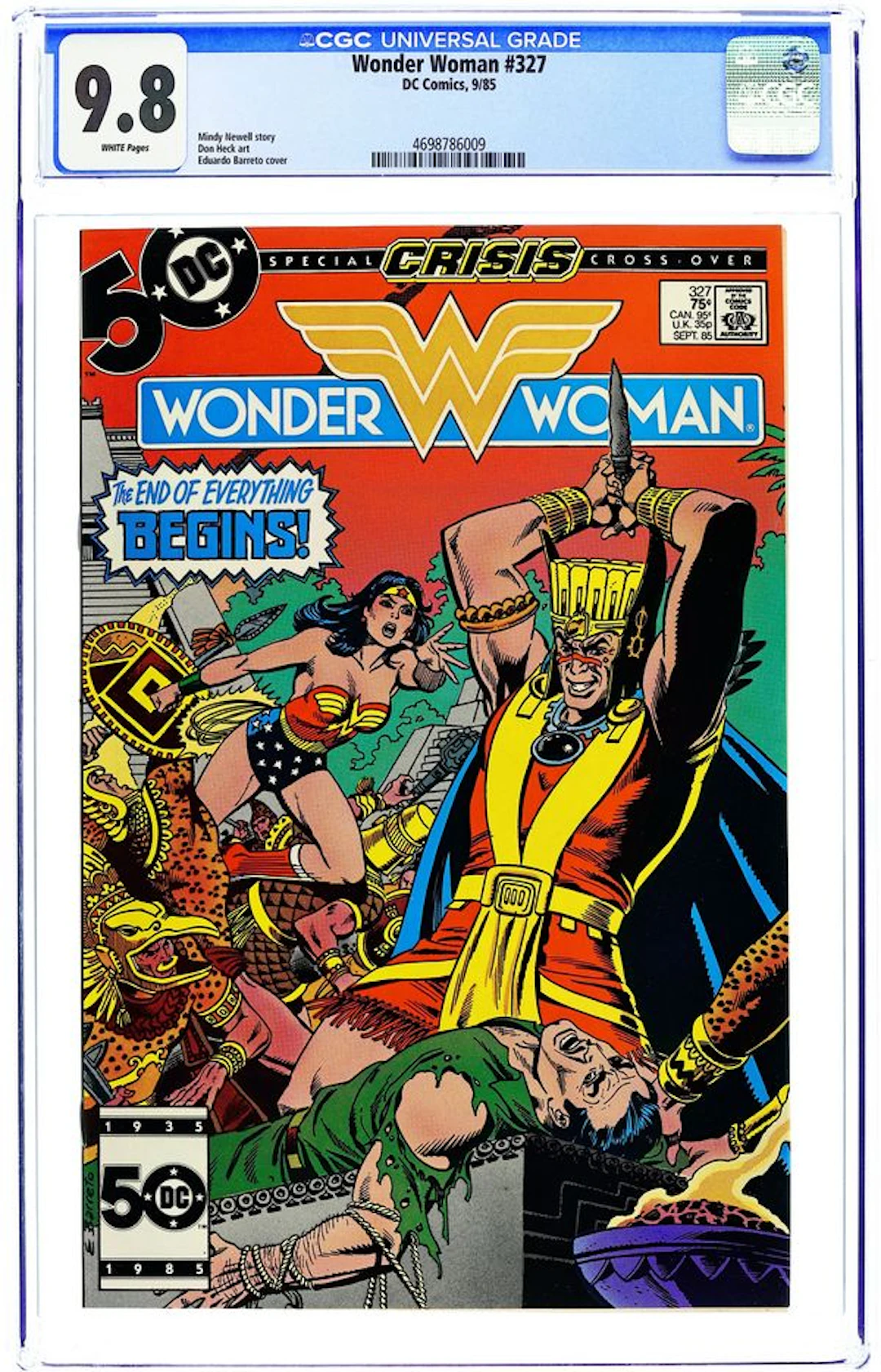 Wonder Woman (1942 1st Series DC) 327 CGC 9.8