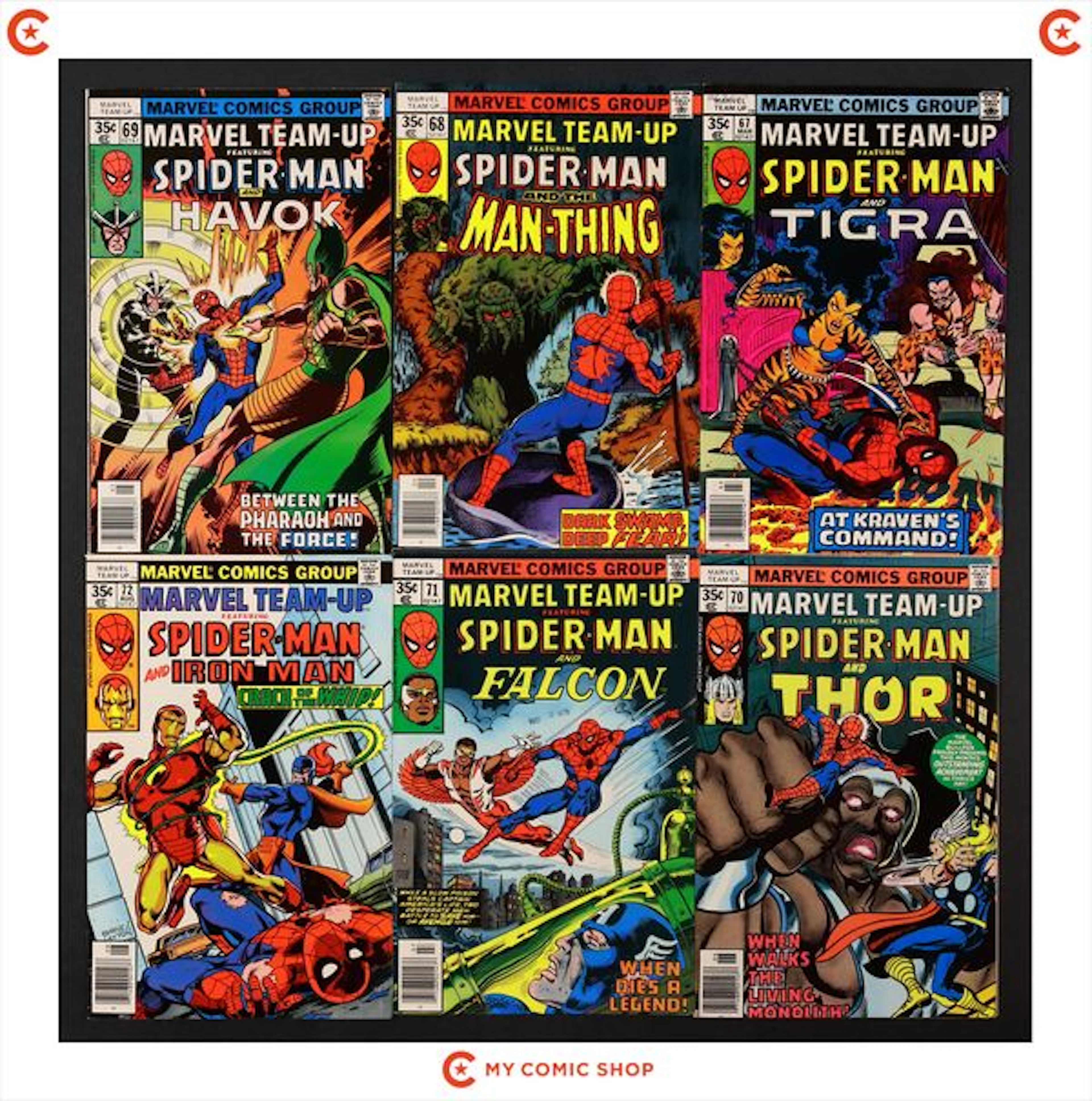 Marvel Team-Up Lot of 9