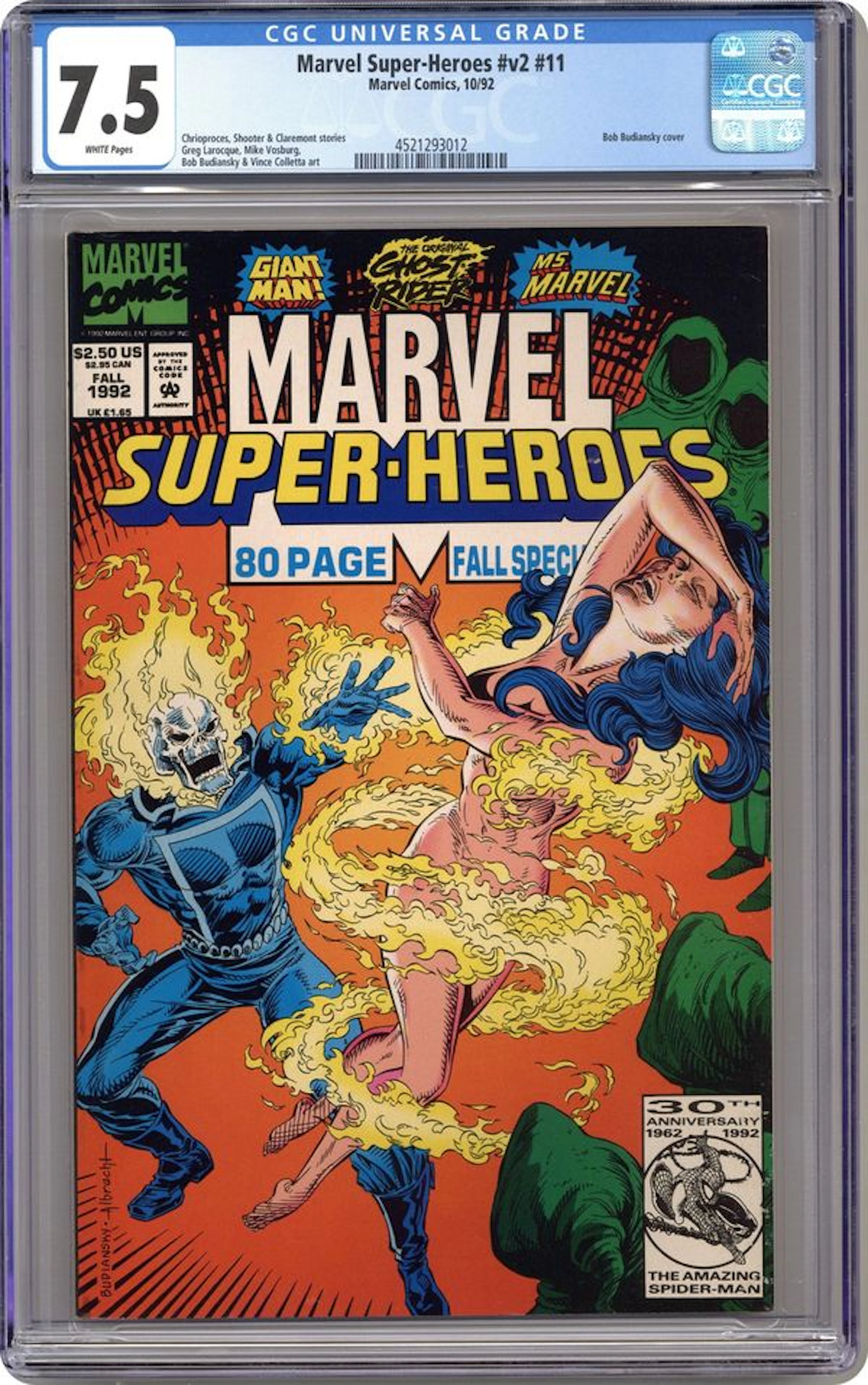 Marvel Super Heroes (1990 2nd Series) 11 CGC 7.5