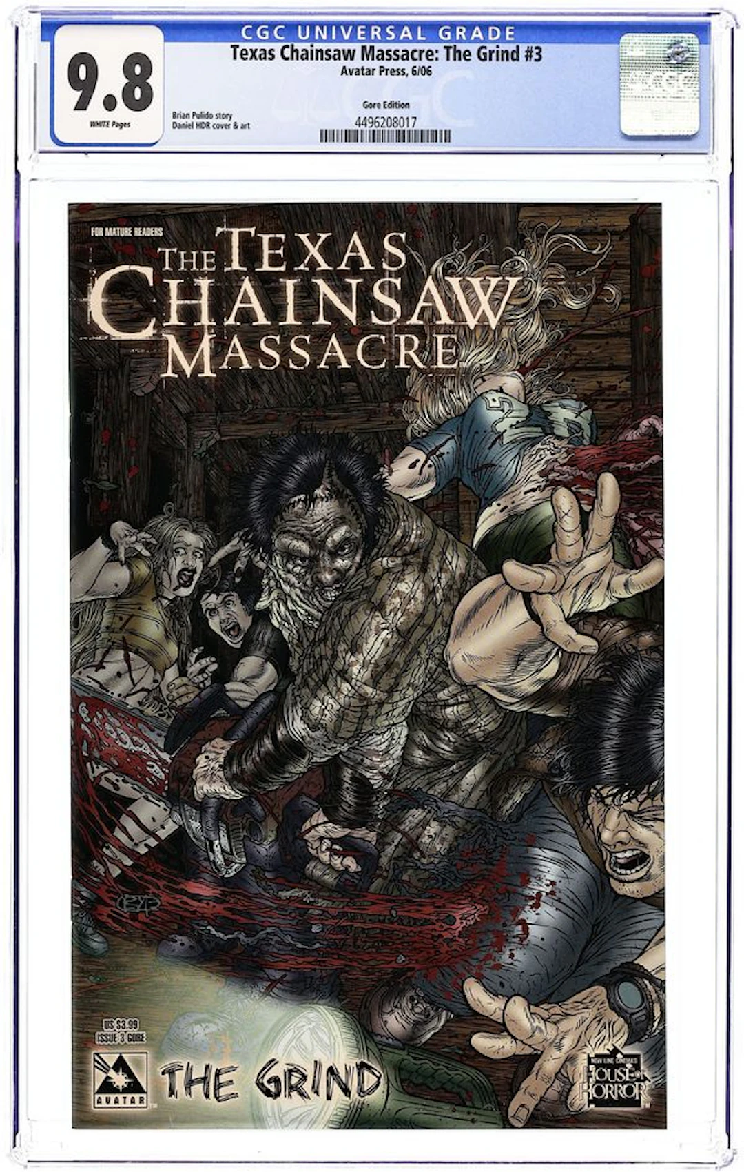 Texas Chainsaw Massacre Grind (2006) 3C CGC 9.8