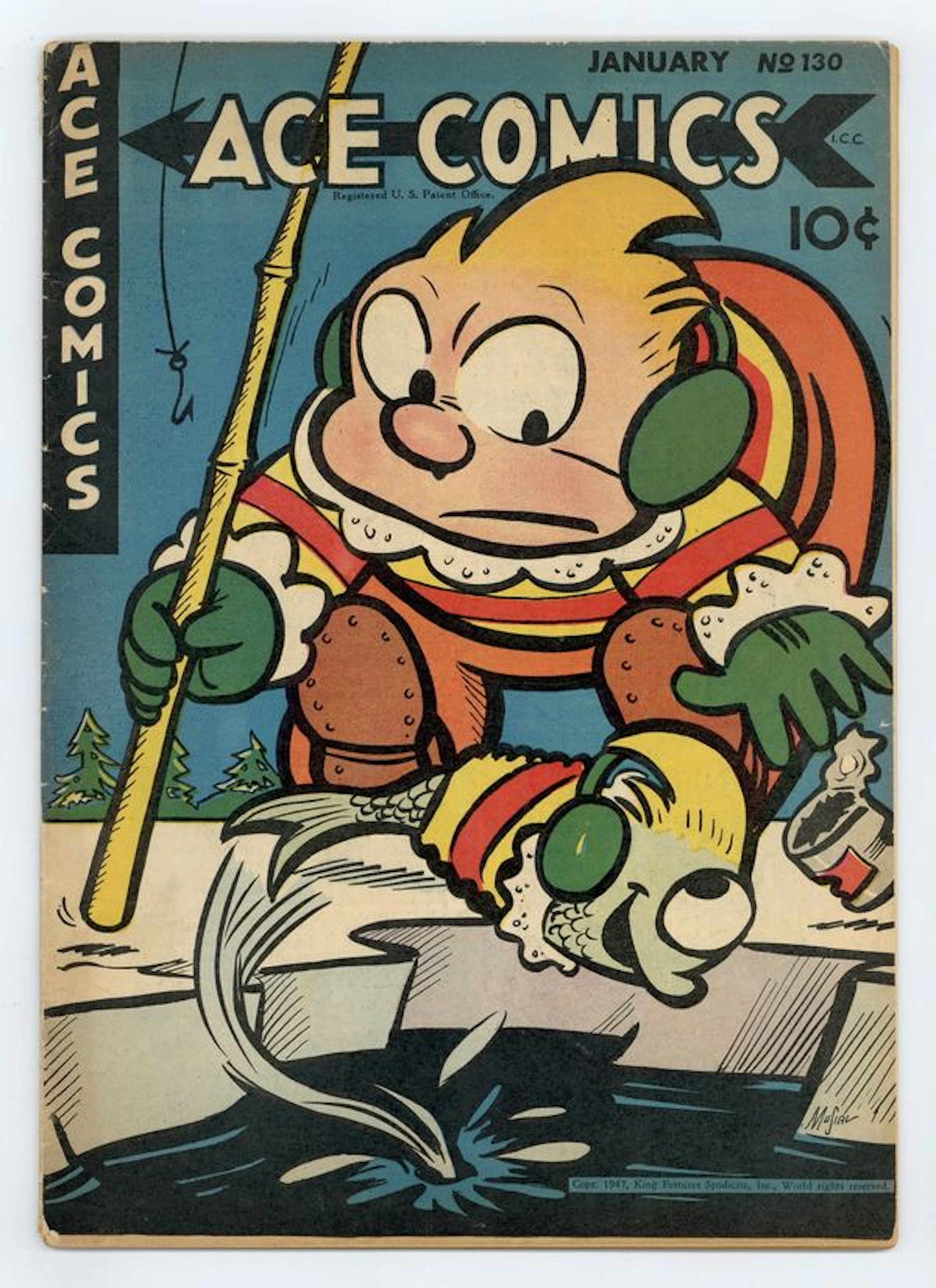 Ace Comics (1937) 130 VG+ 4.5