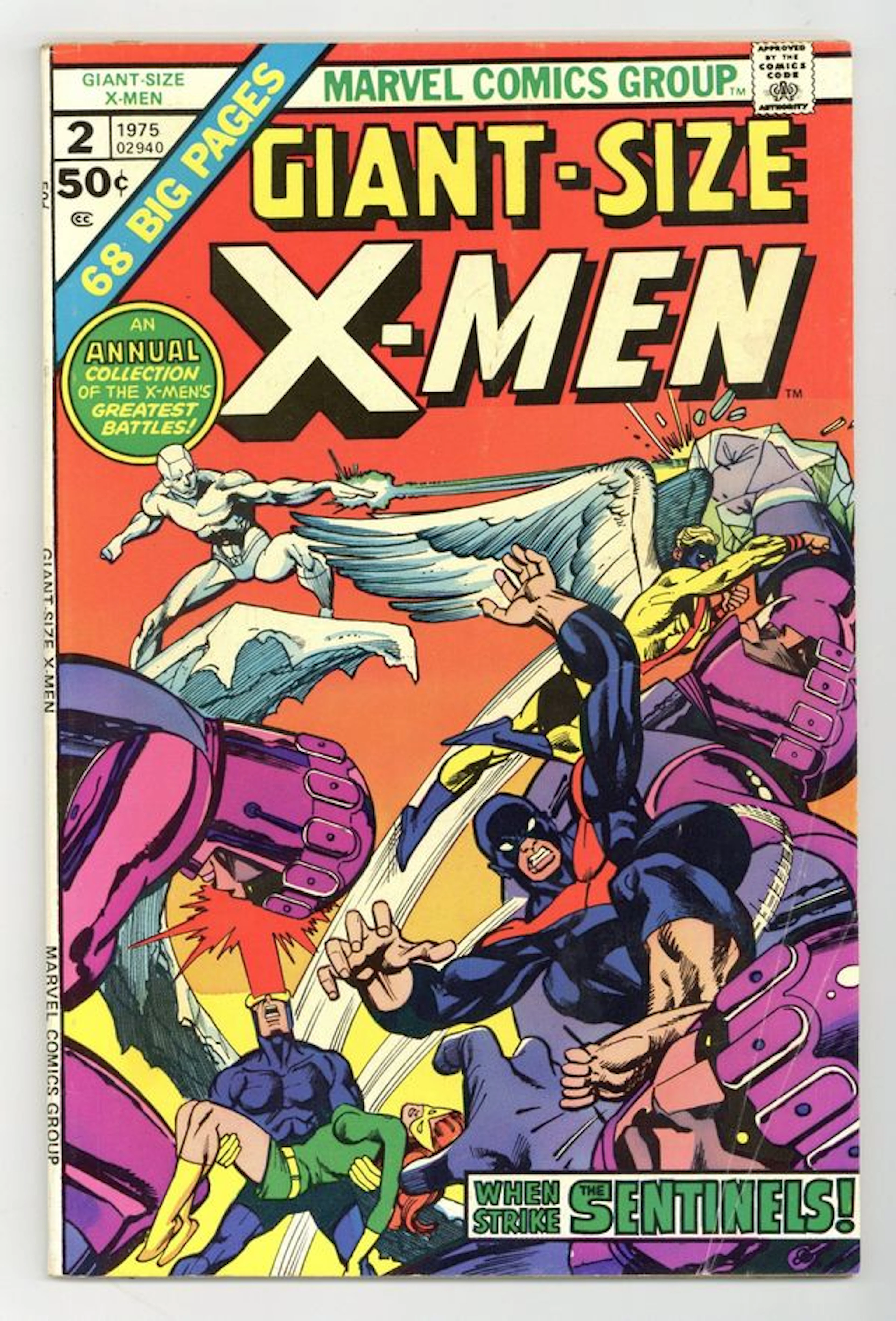Giant Size X-Men (1975) 2 VG- 3.5