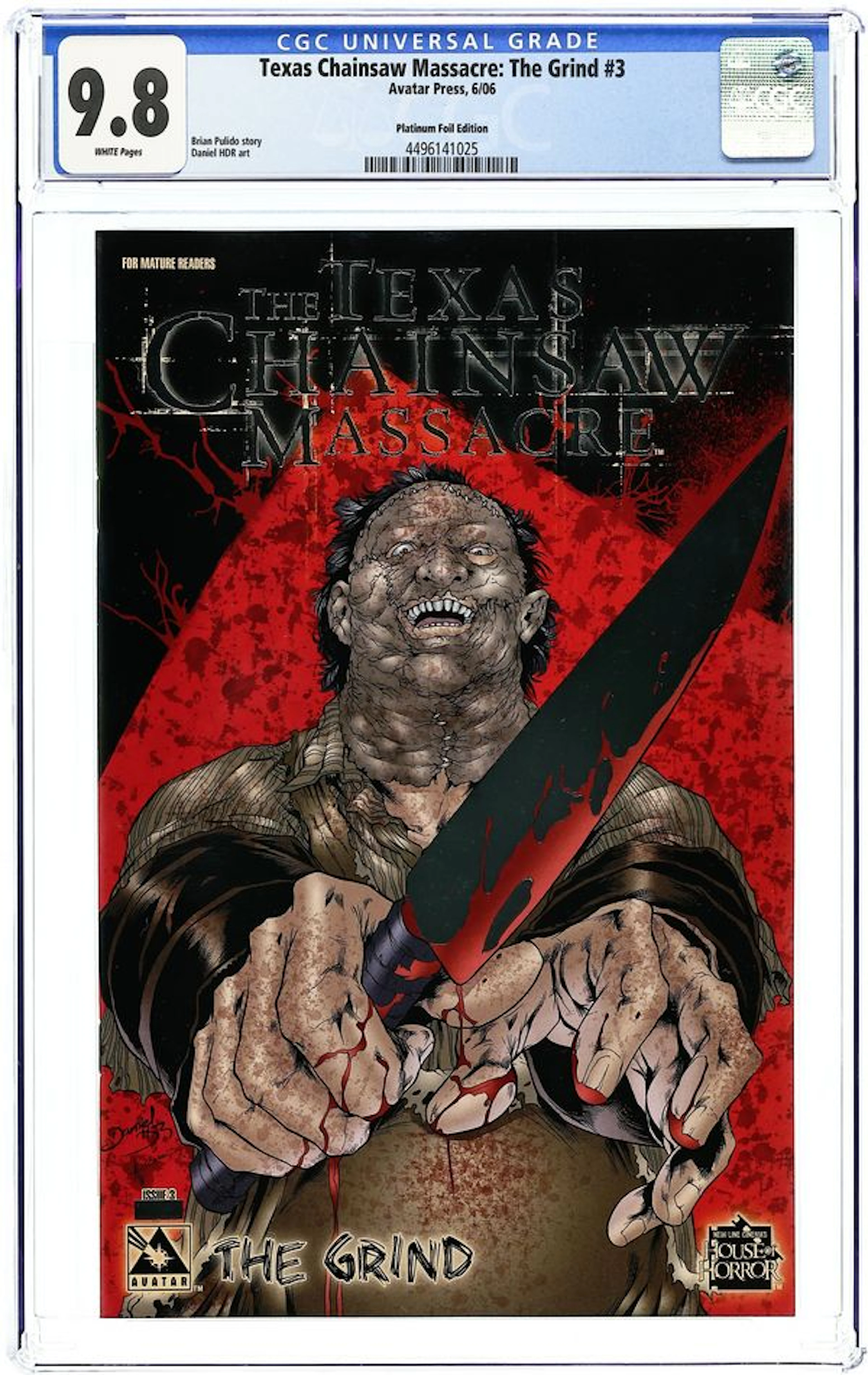 Texas Chainsaw Massacre Grind (2006) 3E CGC 9.8